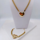 Collana & Bracciale LOVE Gold