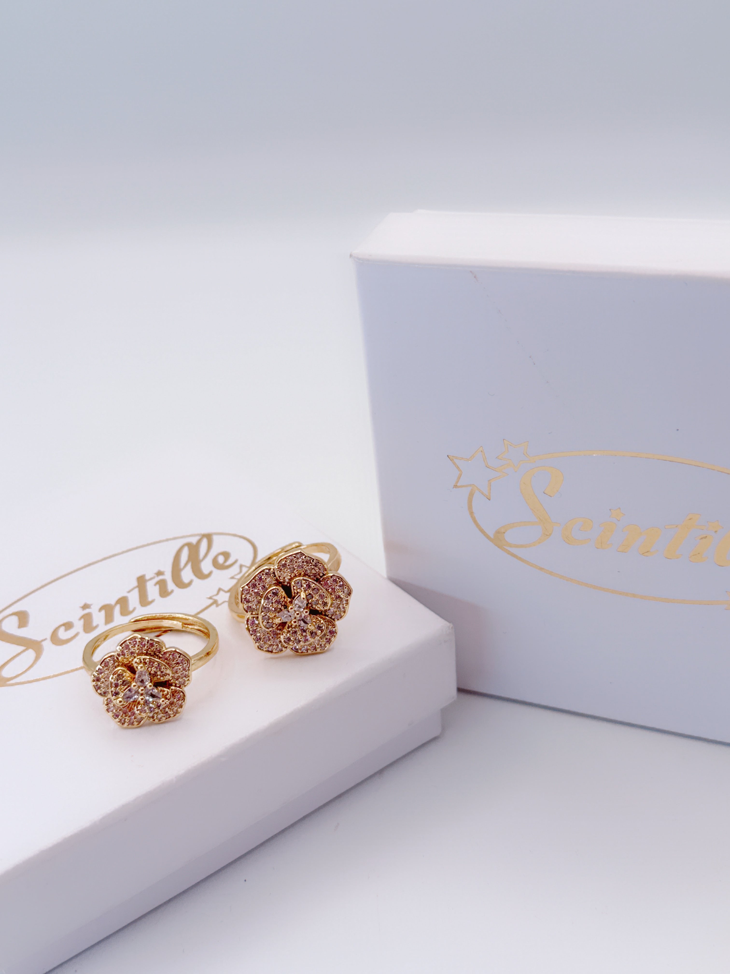 Anello Camelia Gold