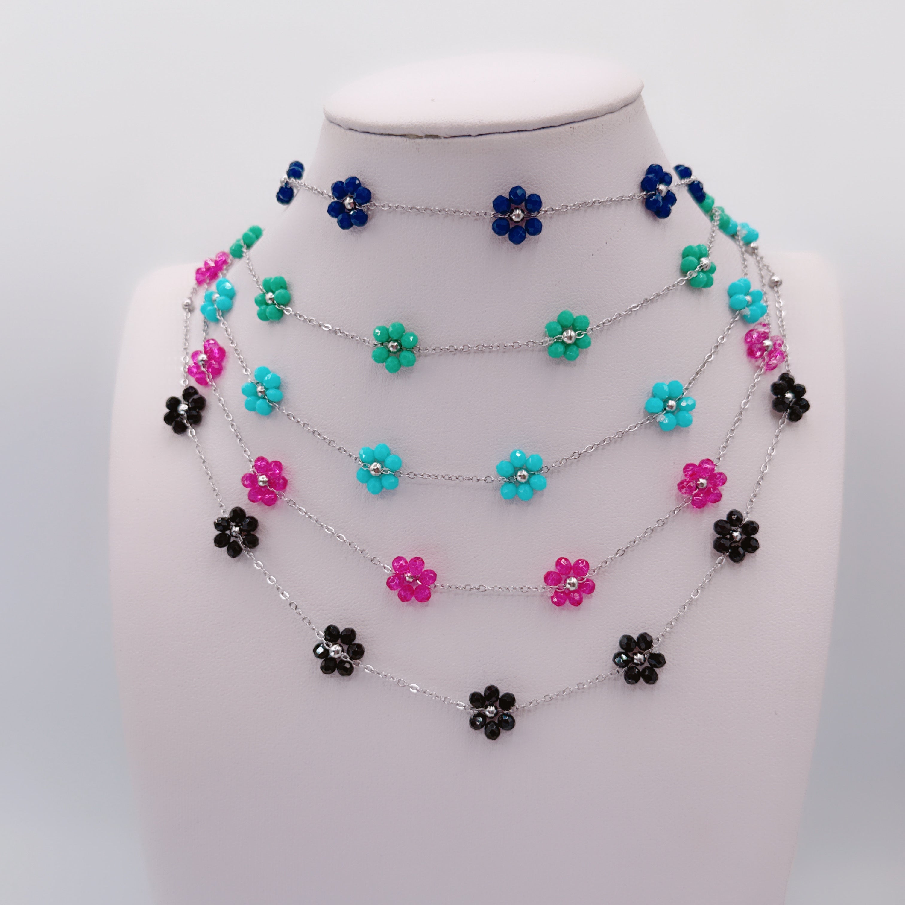 Collana Margherita Steel