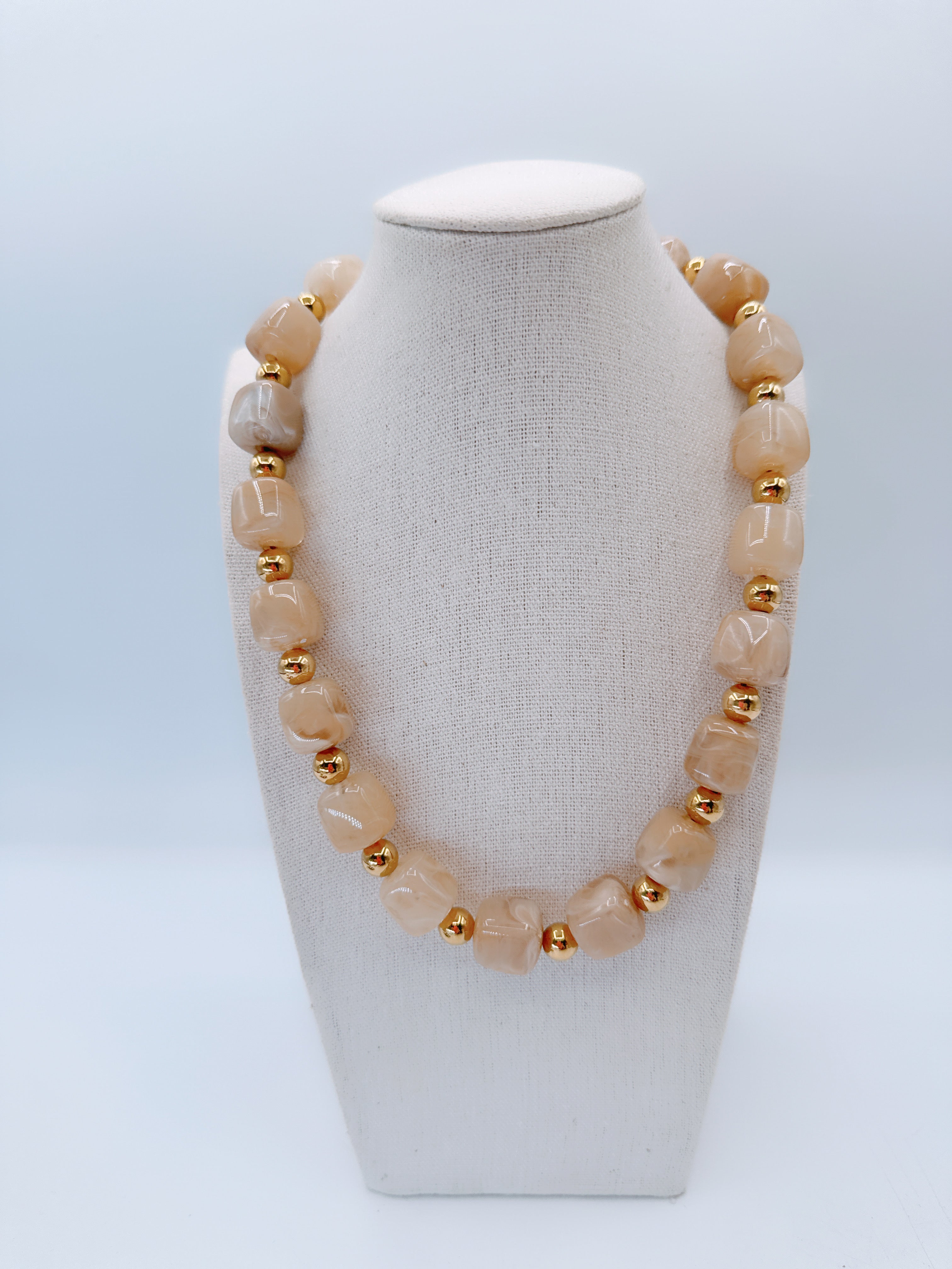 Collana Cubi Madreperla