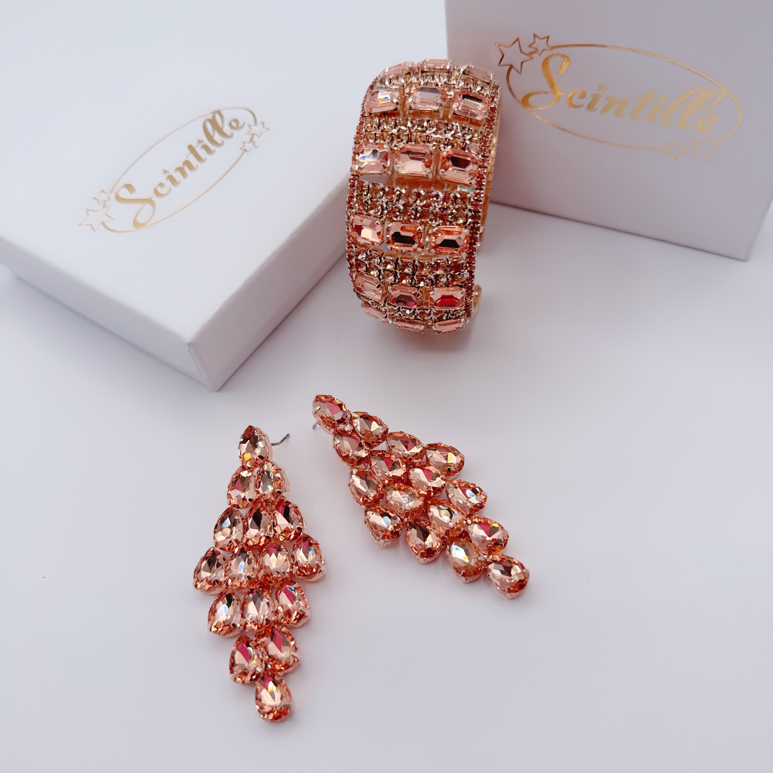 Orecchini Luxury Oro Rosa