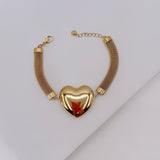 Collana & Bracciale LOVE Gold