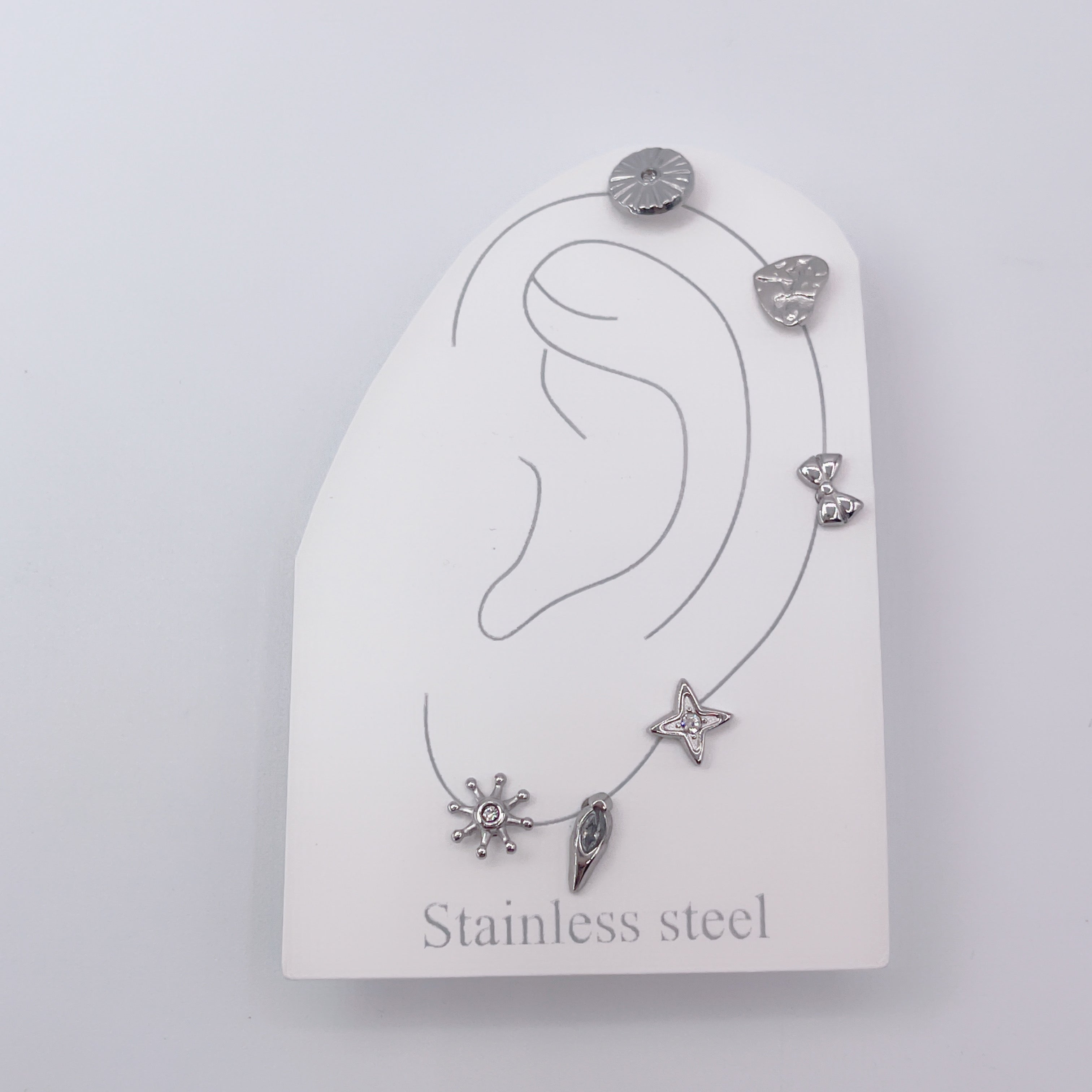 Set Orecchini Steel