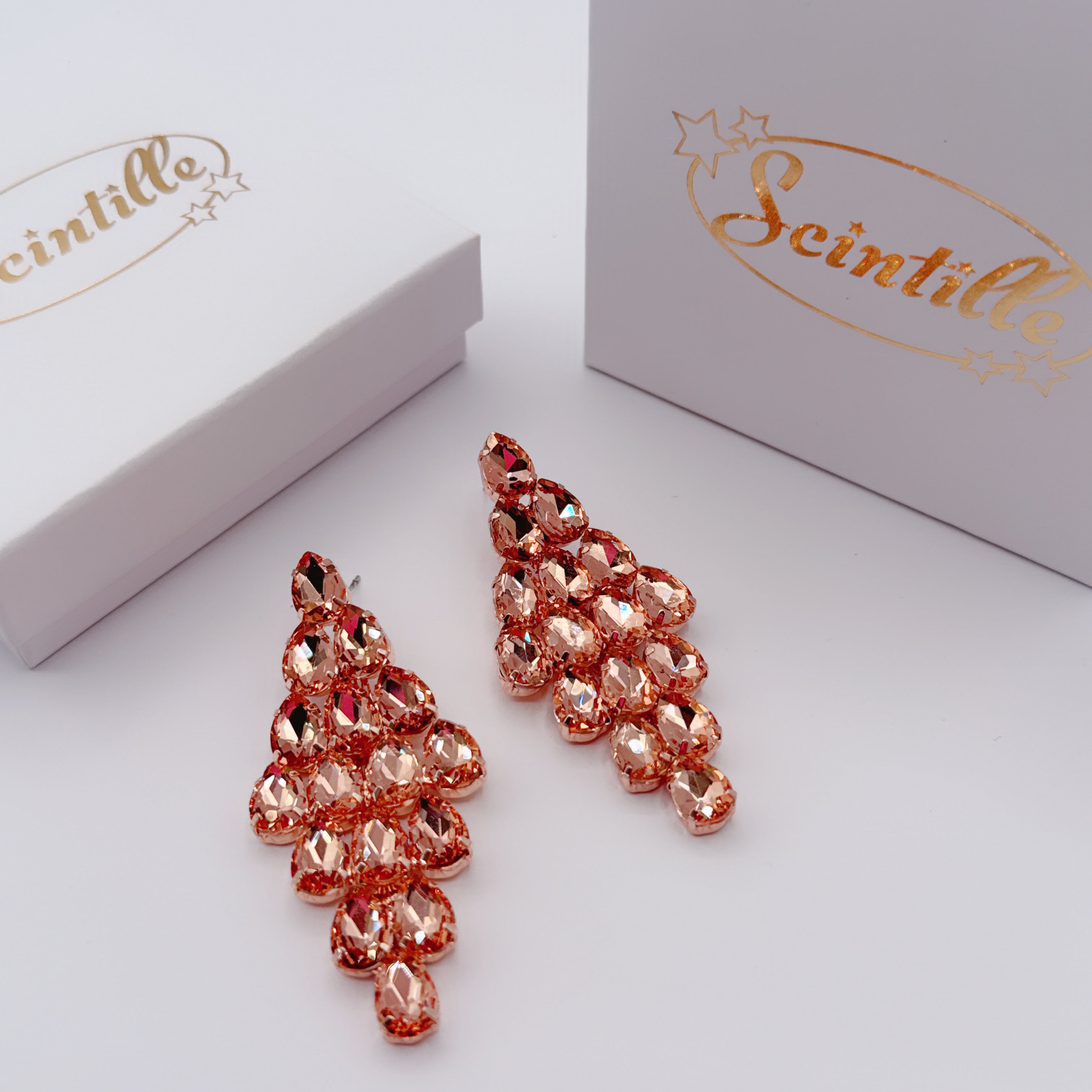 Orecchini Luxury Oro Rosa