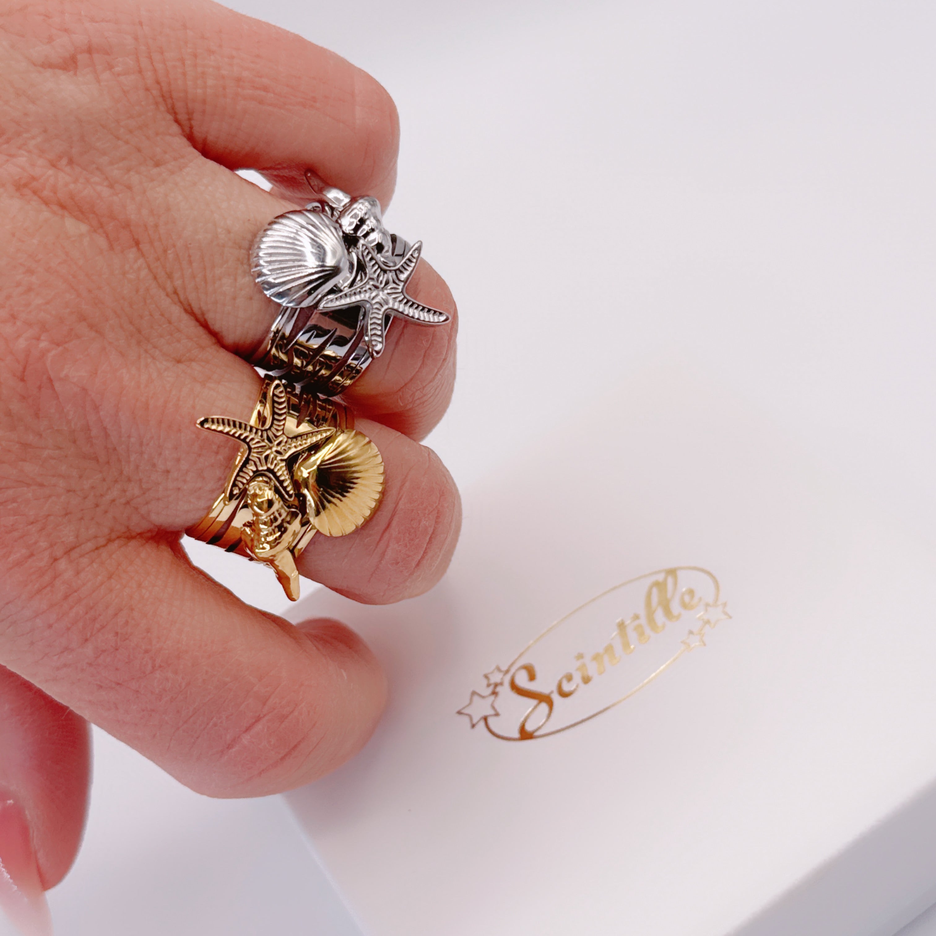 Anello Stella & Conchiglia