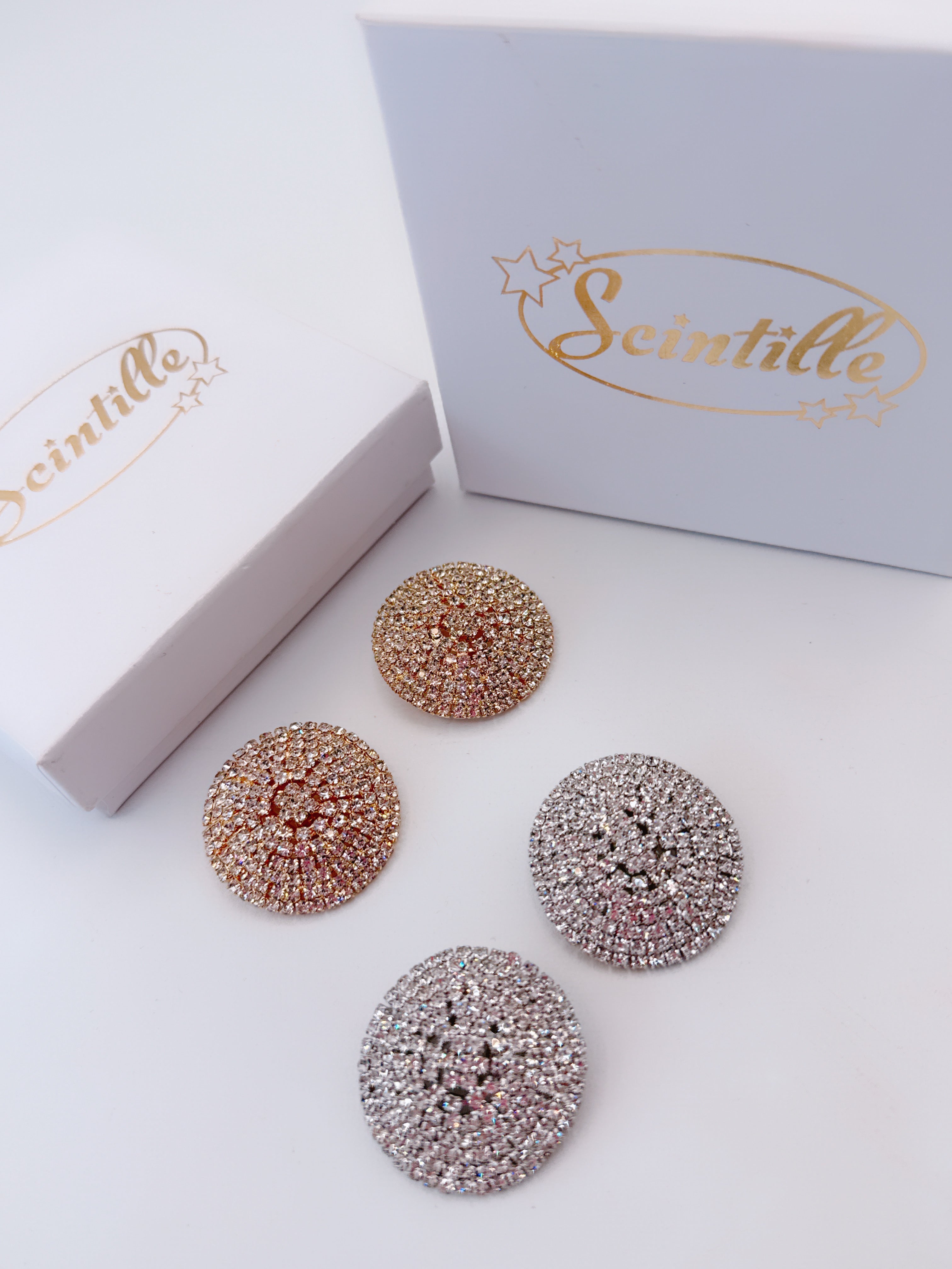 Orecchini Bottone Maxi Lusso