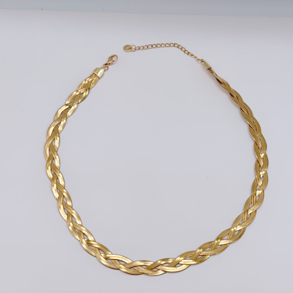 Collana Intreccio Gold