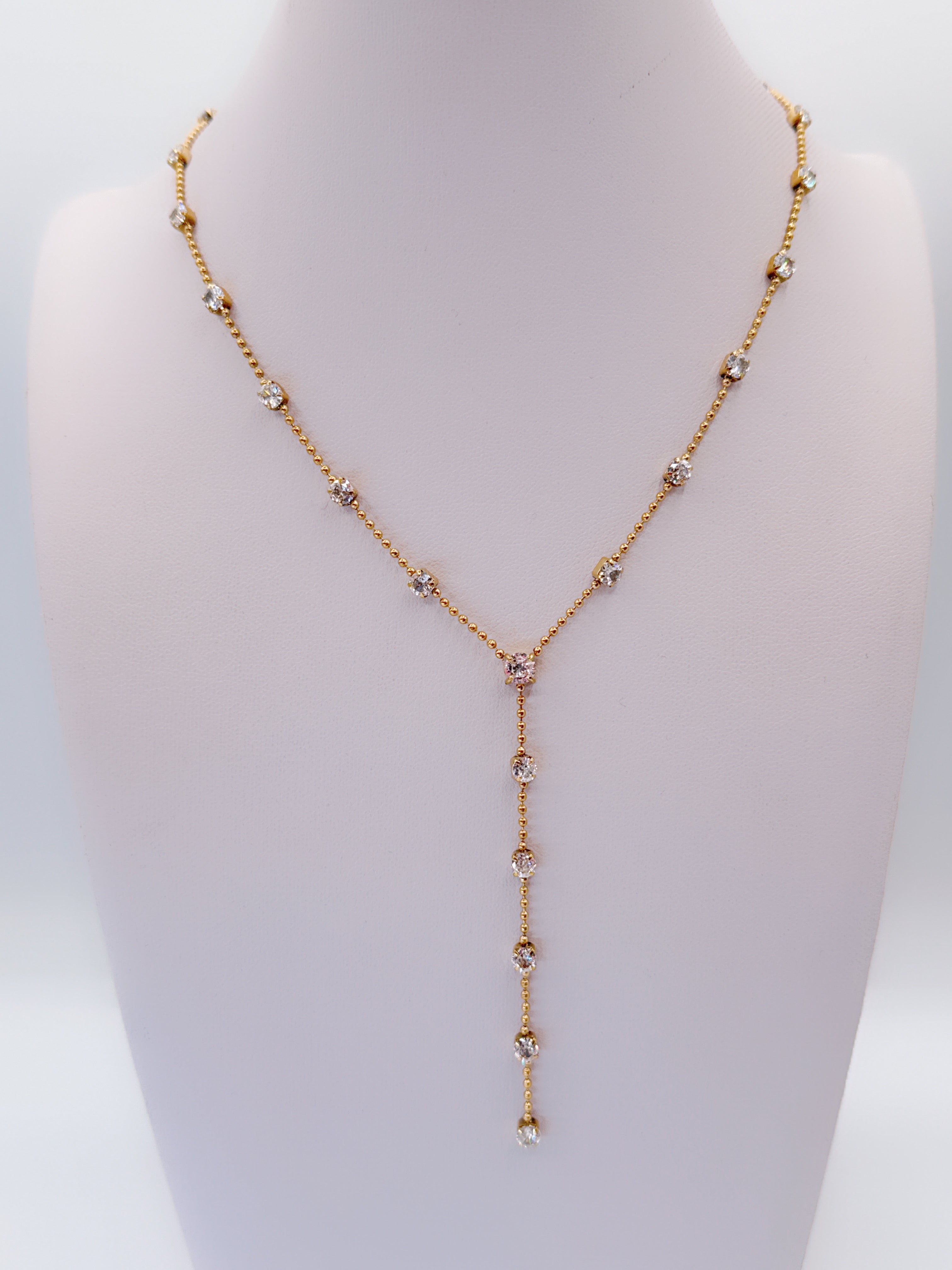 Collana Sali e Scendi Zirconi