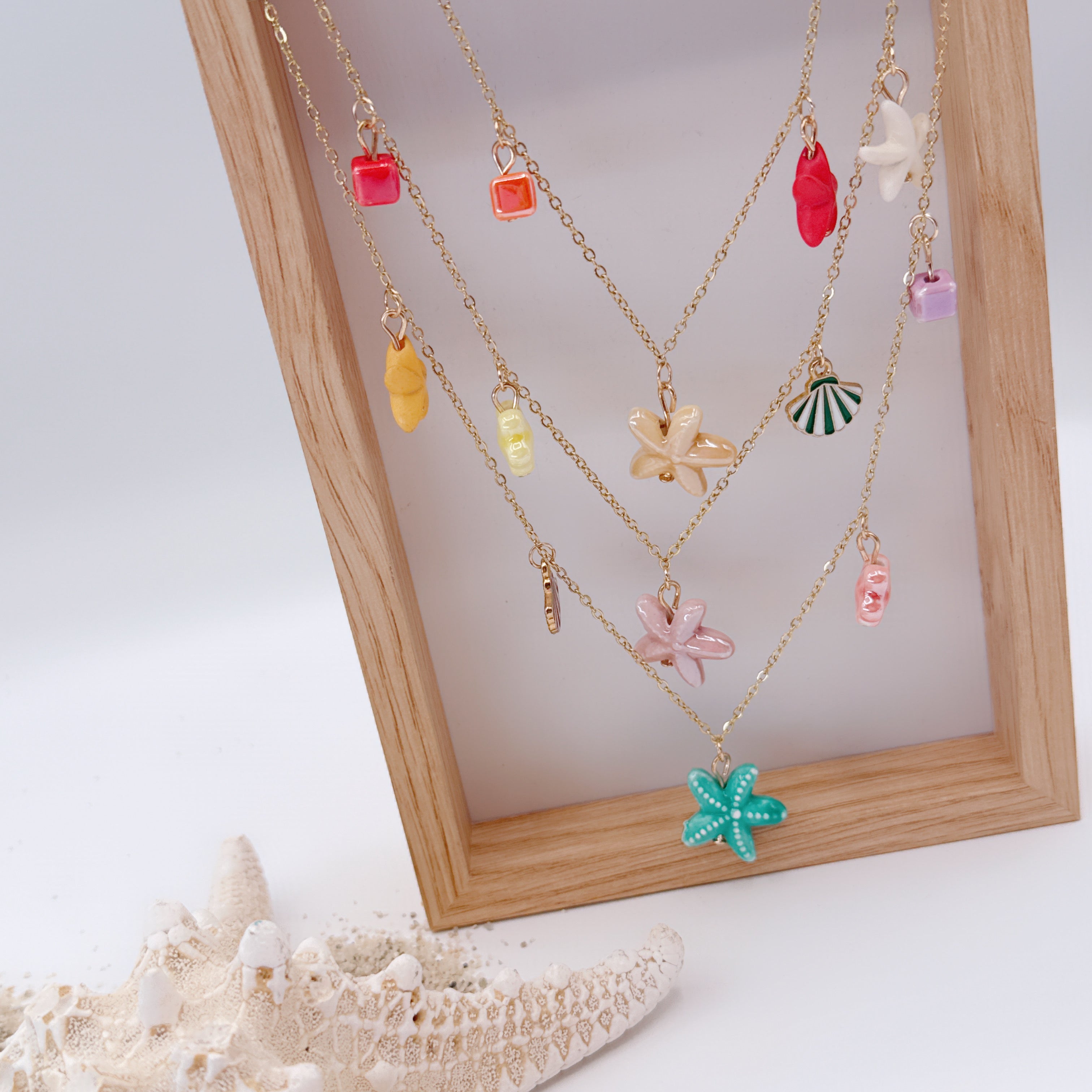 Collana Stelle Marine Colors