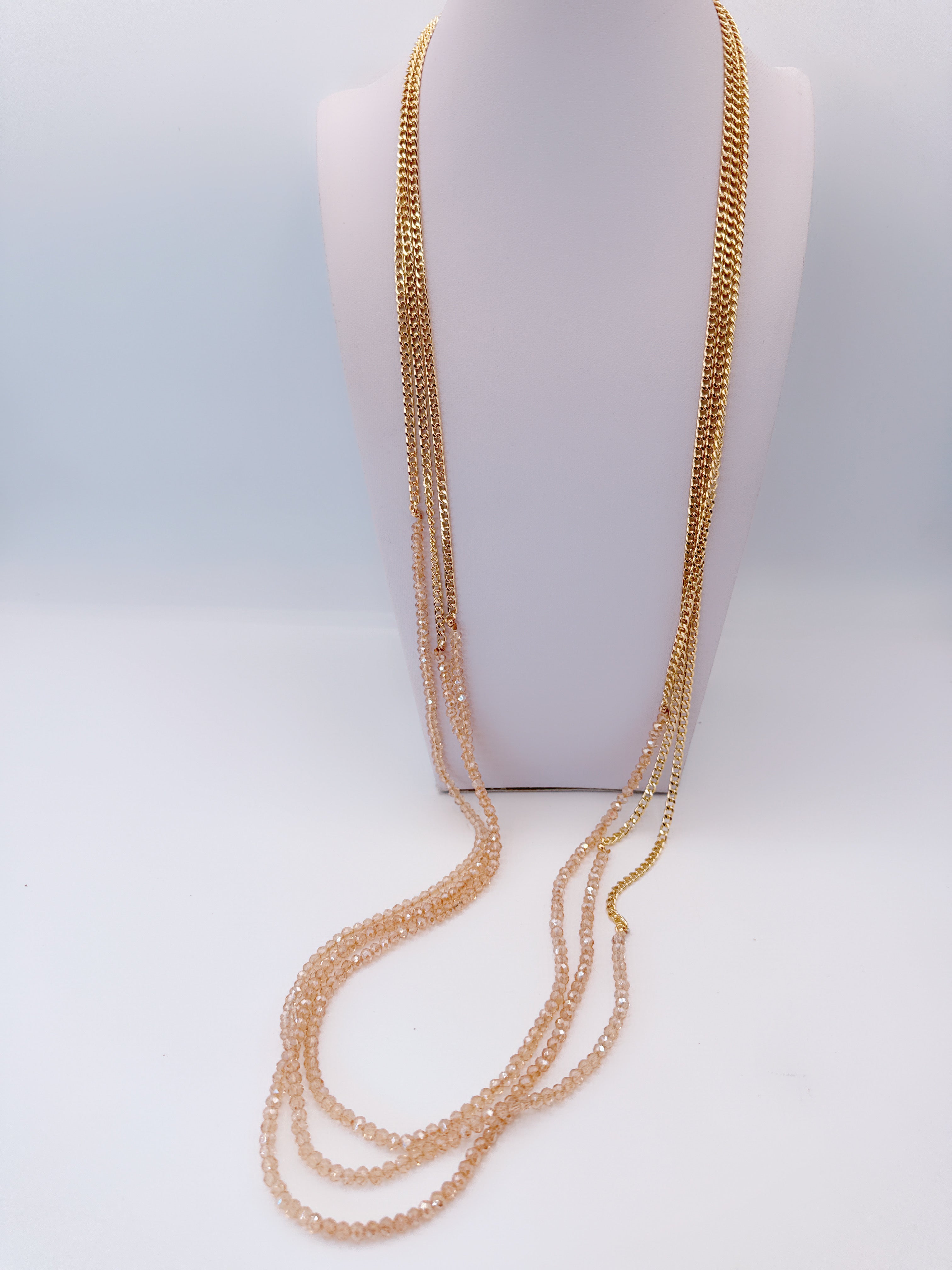 Collana Cristalli Cascata