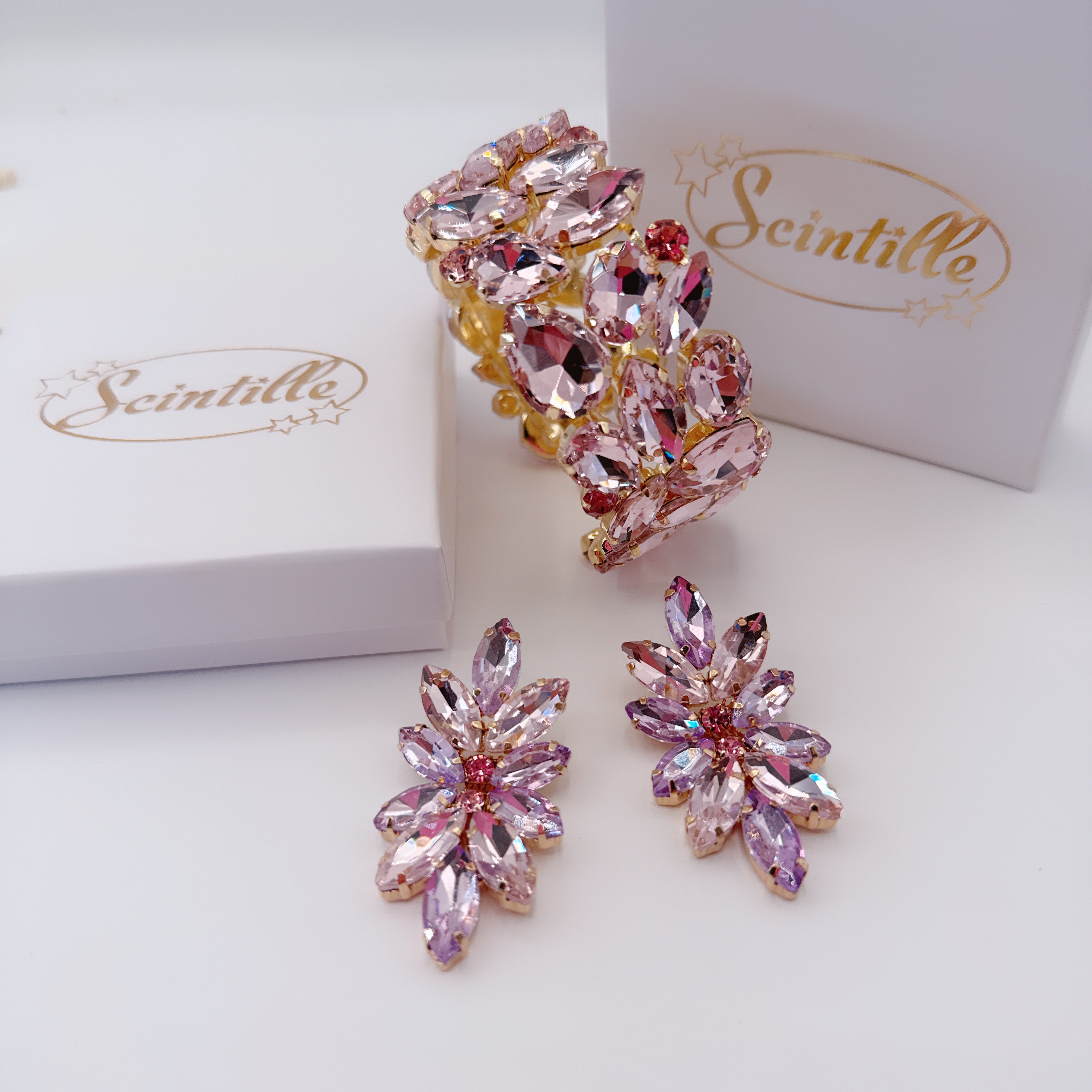 Orecchini Rosa Luxury