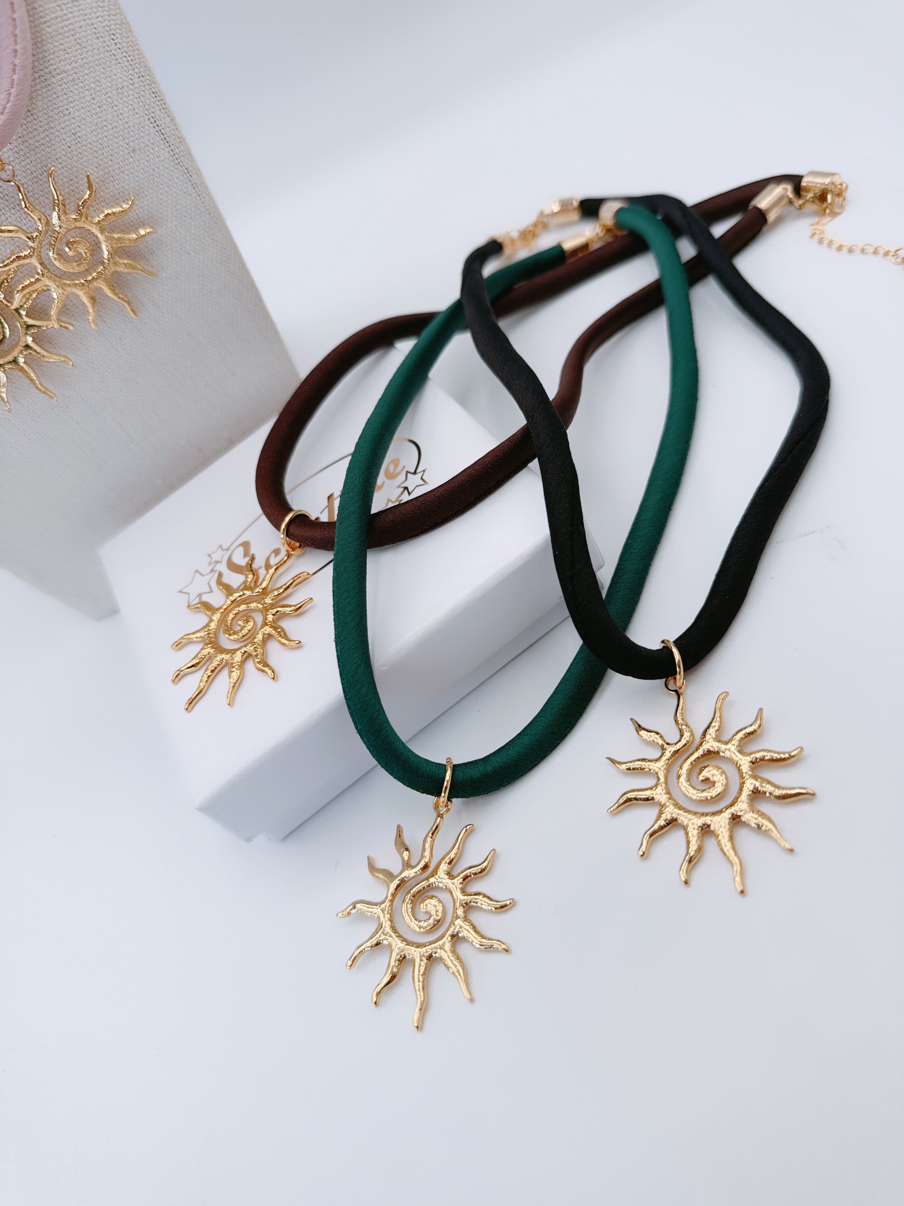 Collana Sole Deluxe Gold