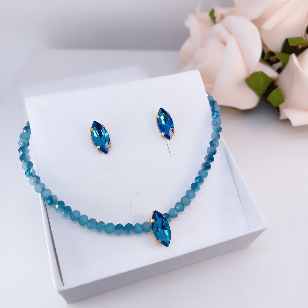 Collier & Orecchini Azzurro