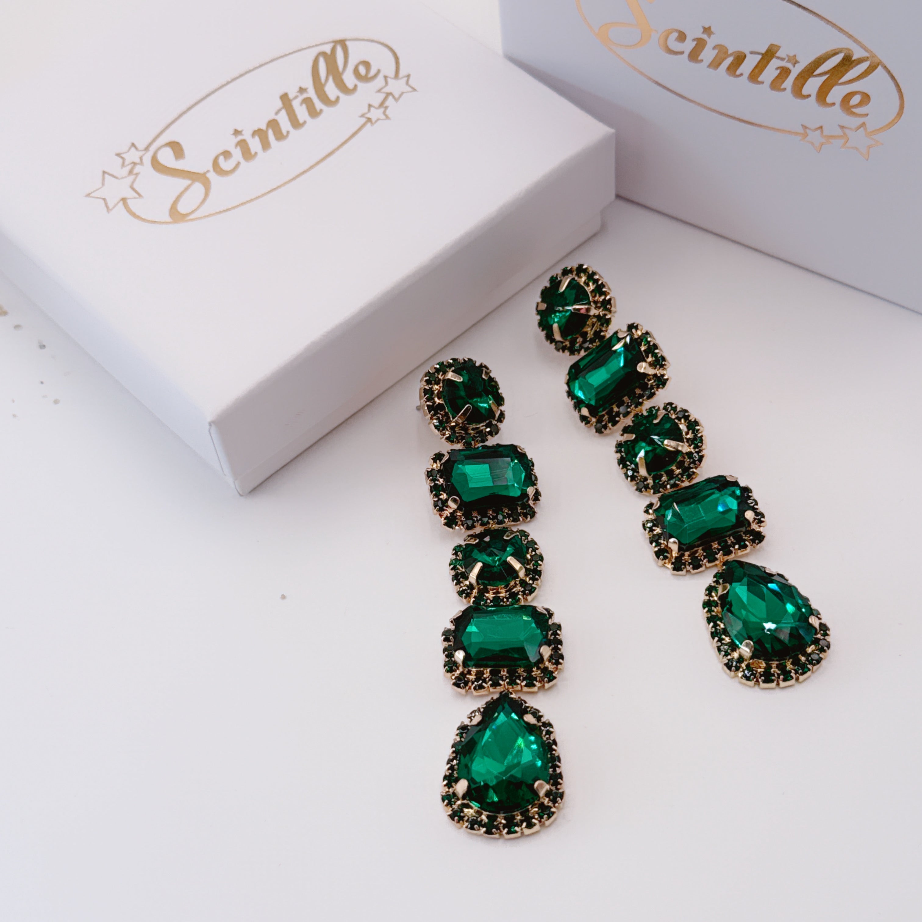 Orecchini Verde Luxury