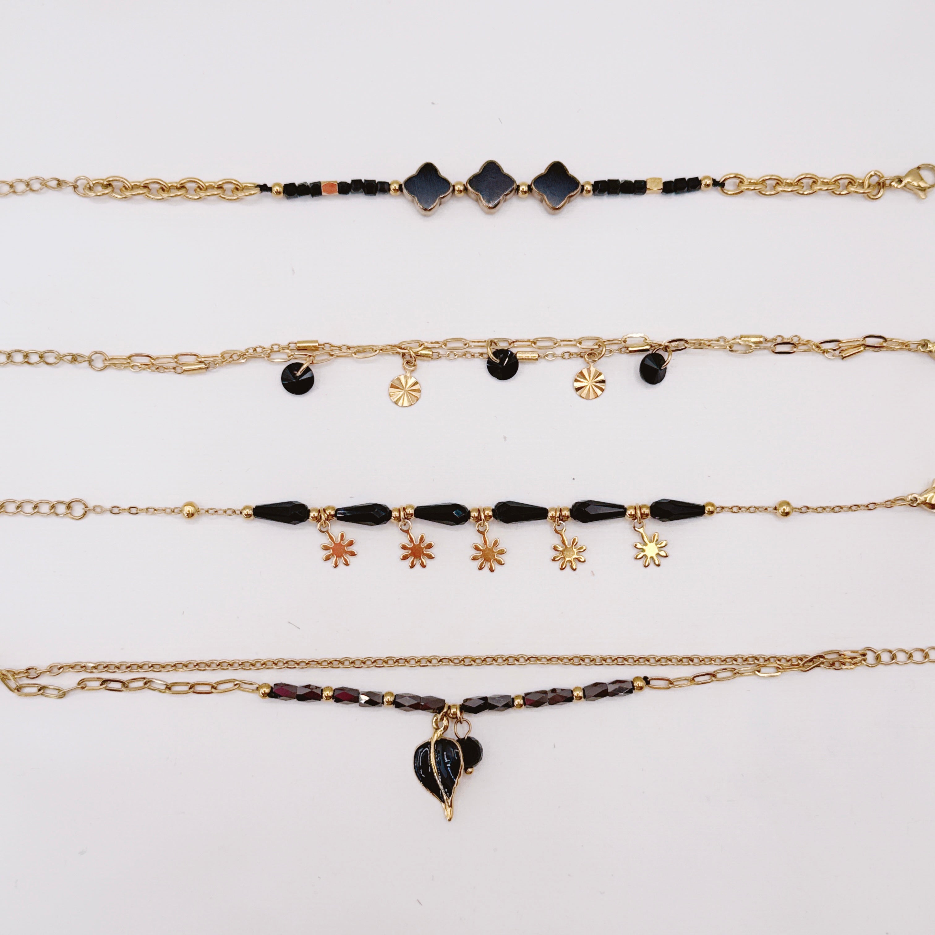 Bracciali Jewels Black Steel