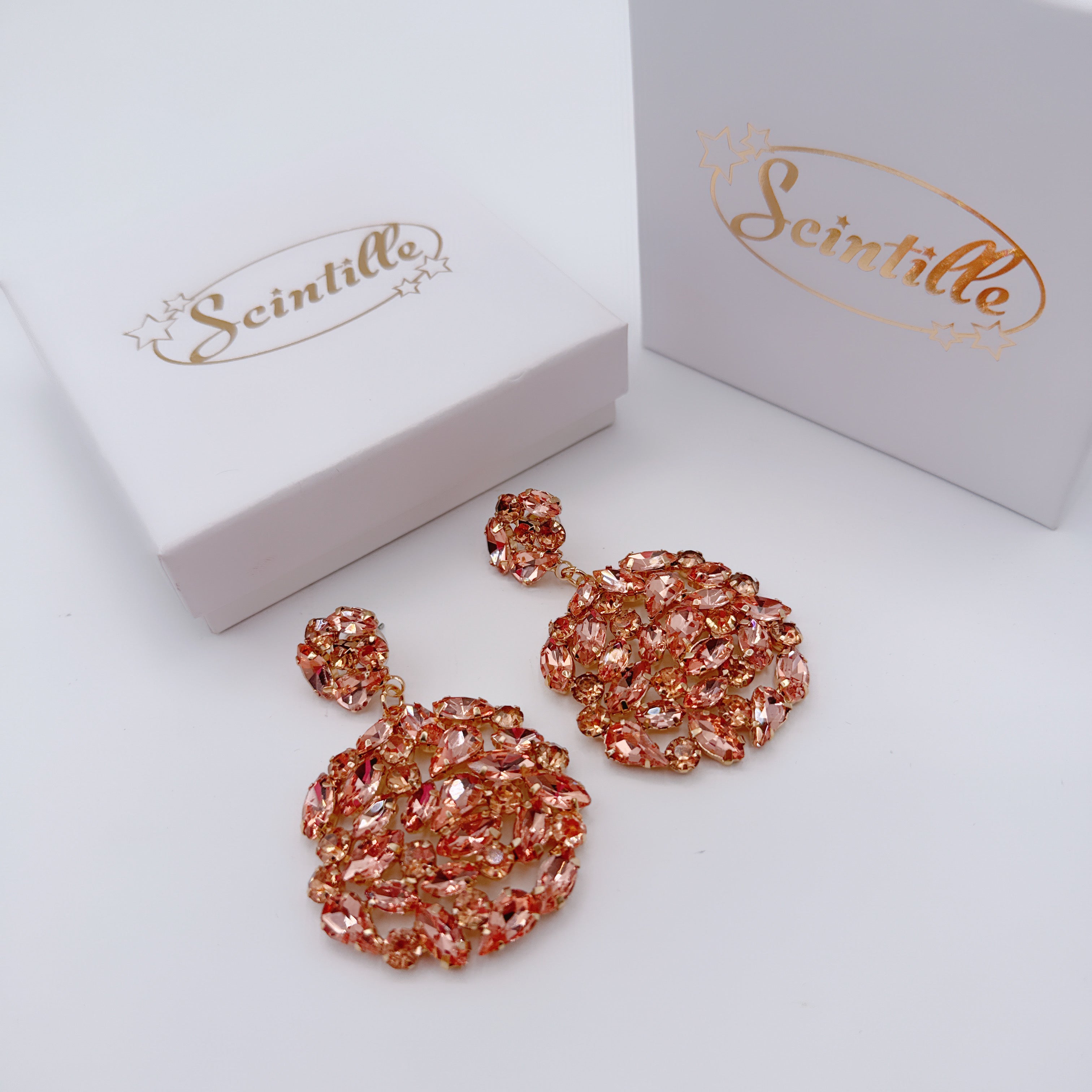 Orecchini Luxury Cipria