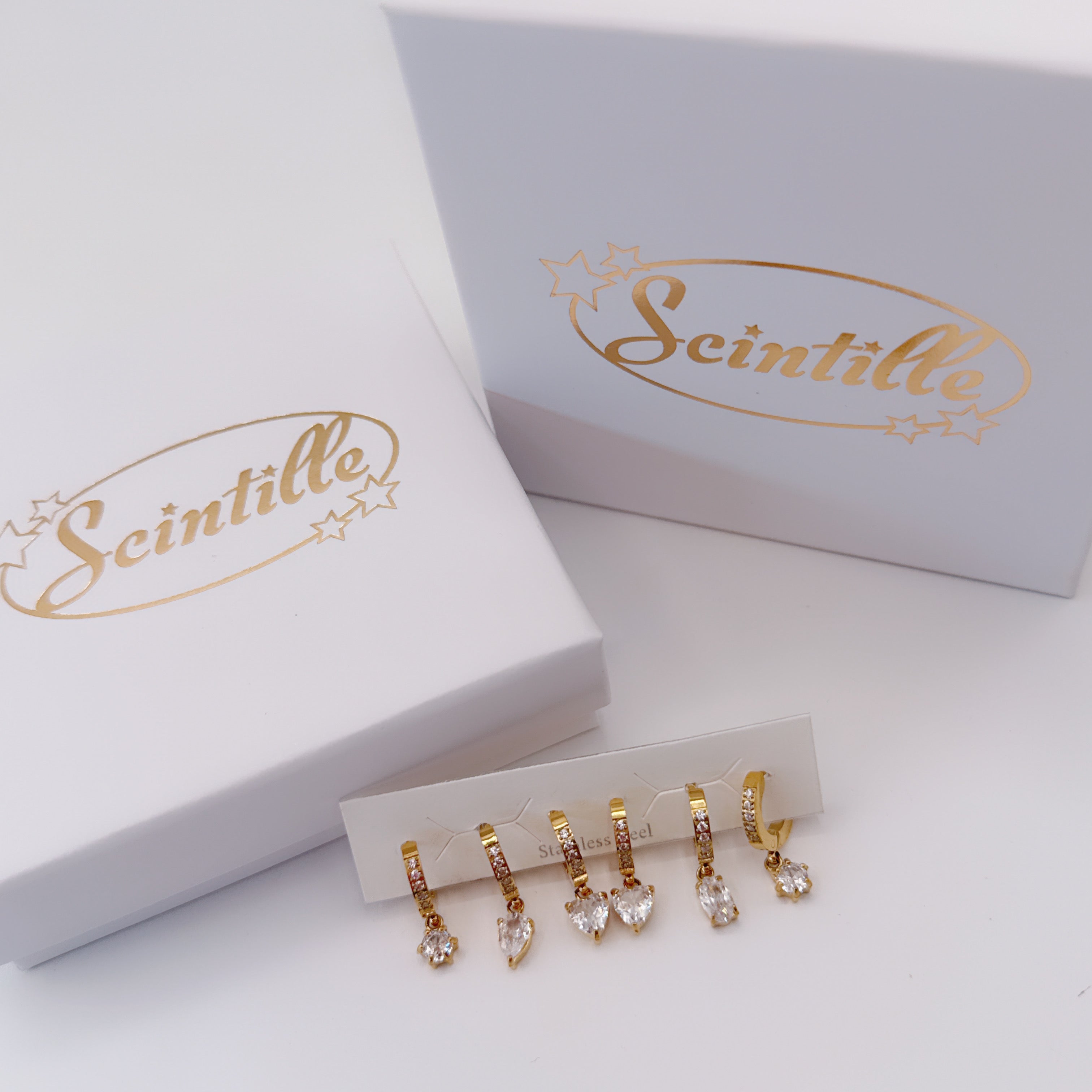 Set Orecchini Luxury Gold