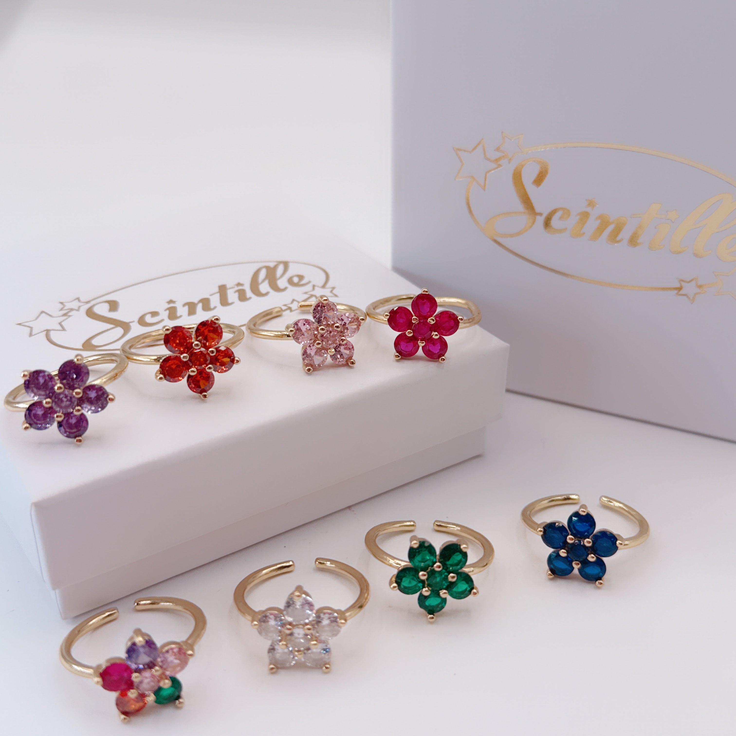 Anello Flowers Gold