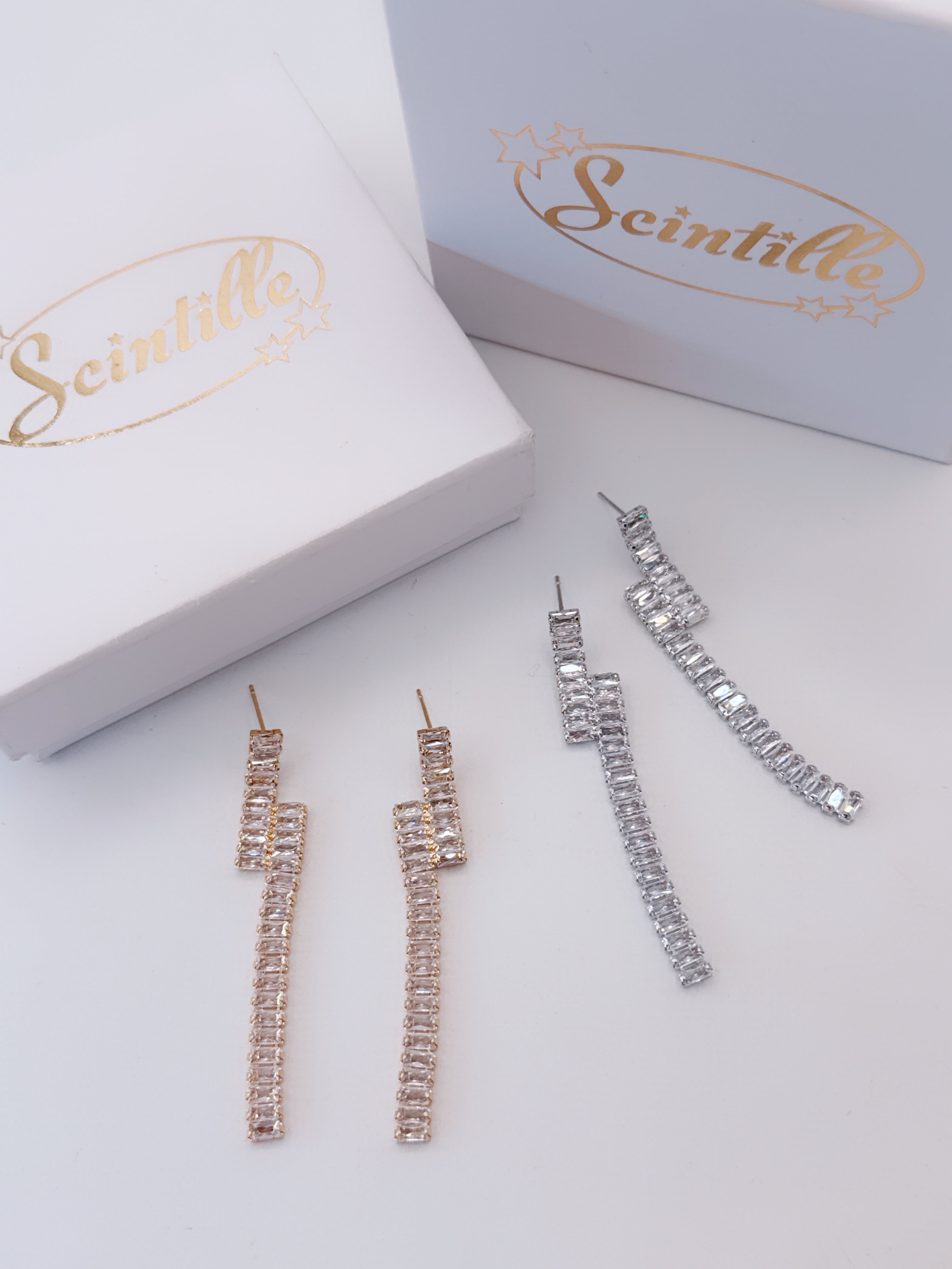 Orecchini Baguette Lusso