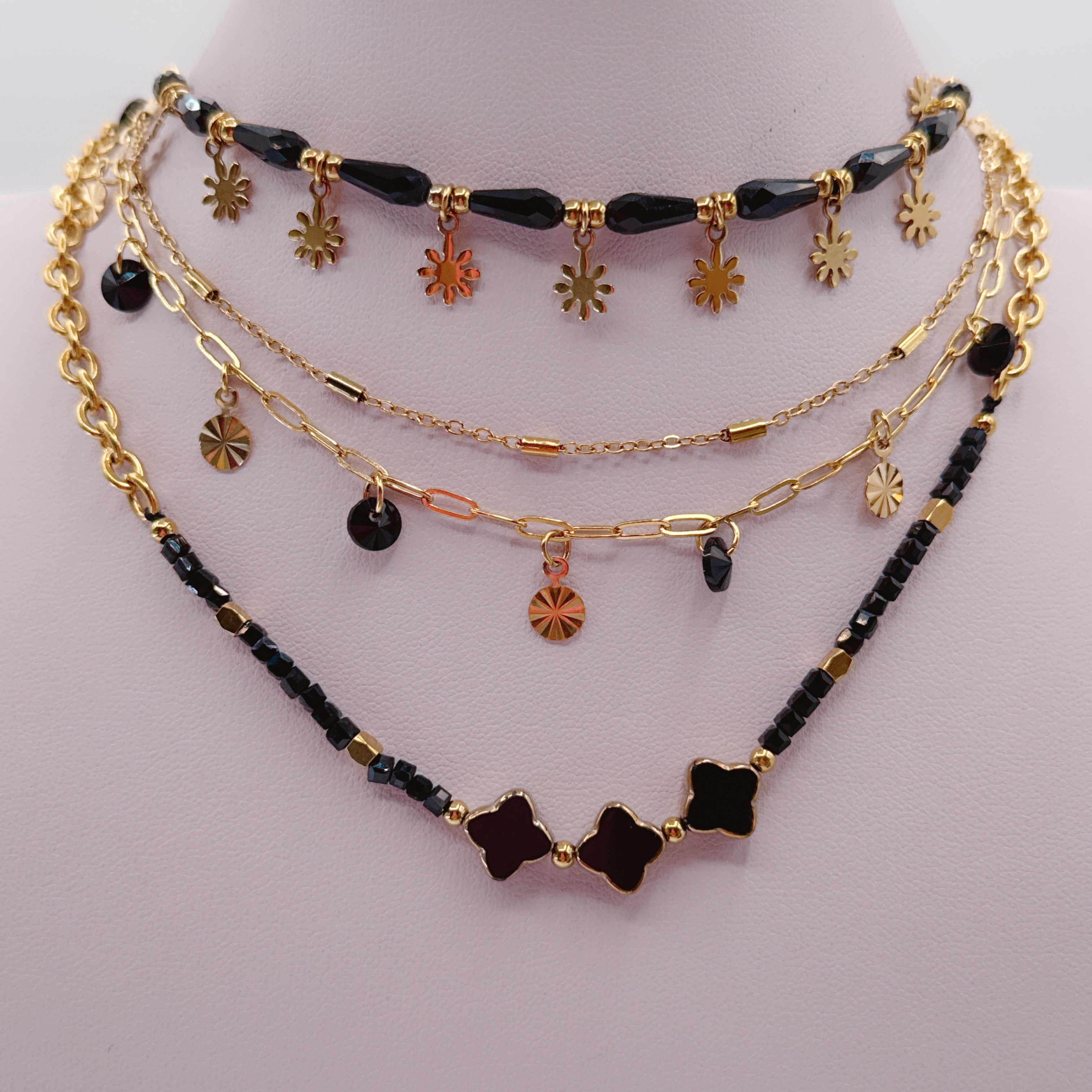Collane Black Jewel Steel