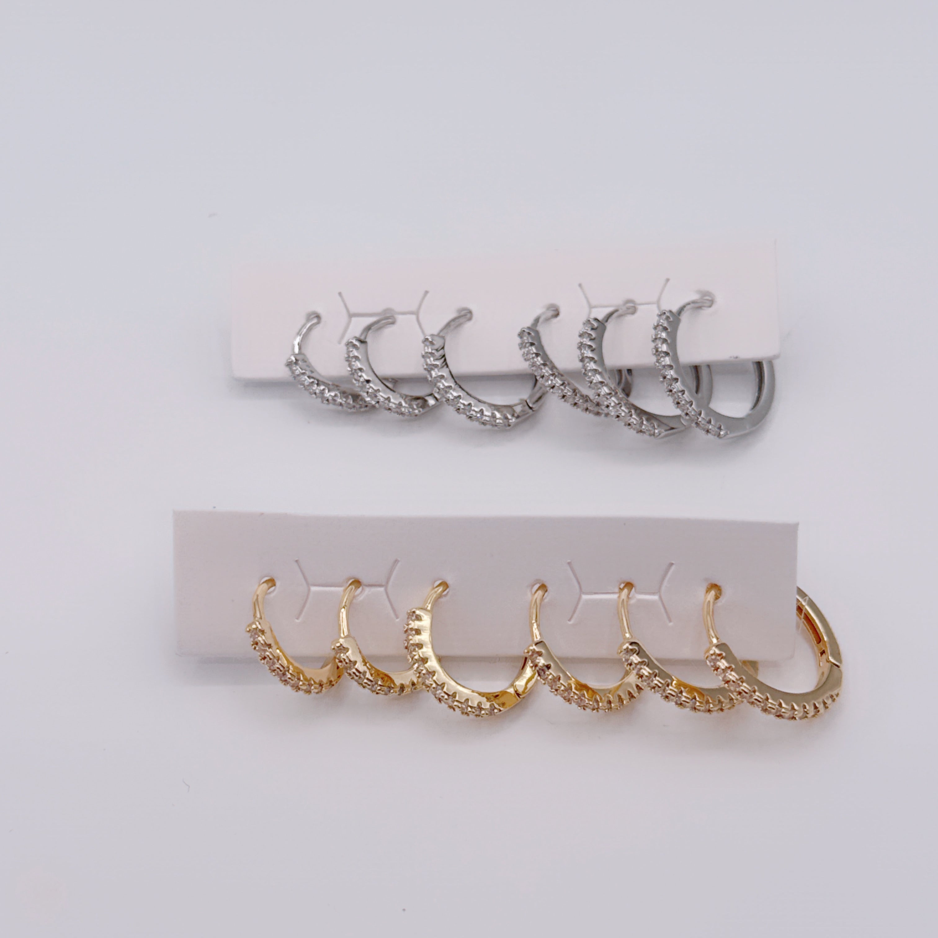 Set Orecchini Cerchio Luxury
