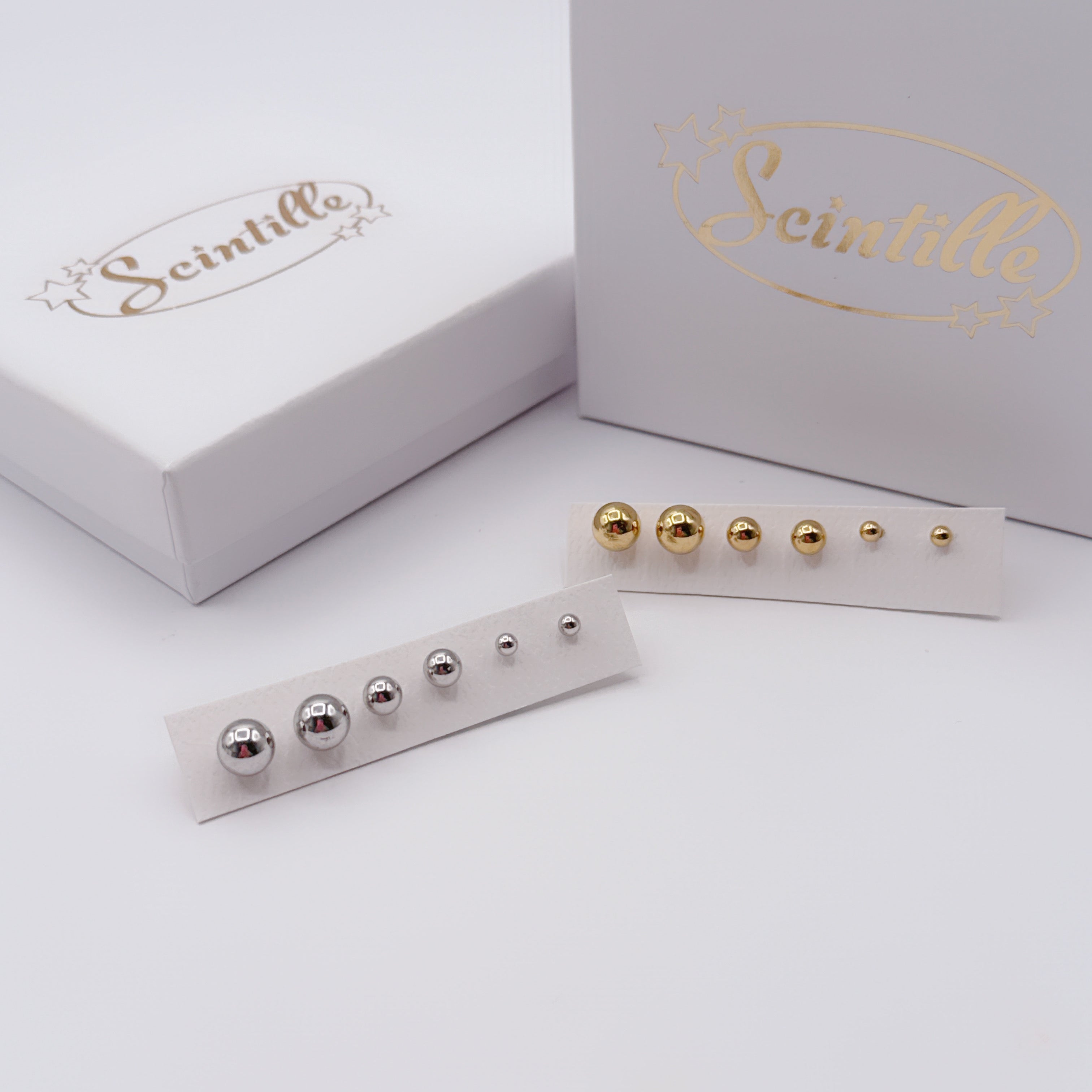 Set Orecchini Sfera