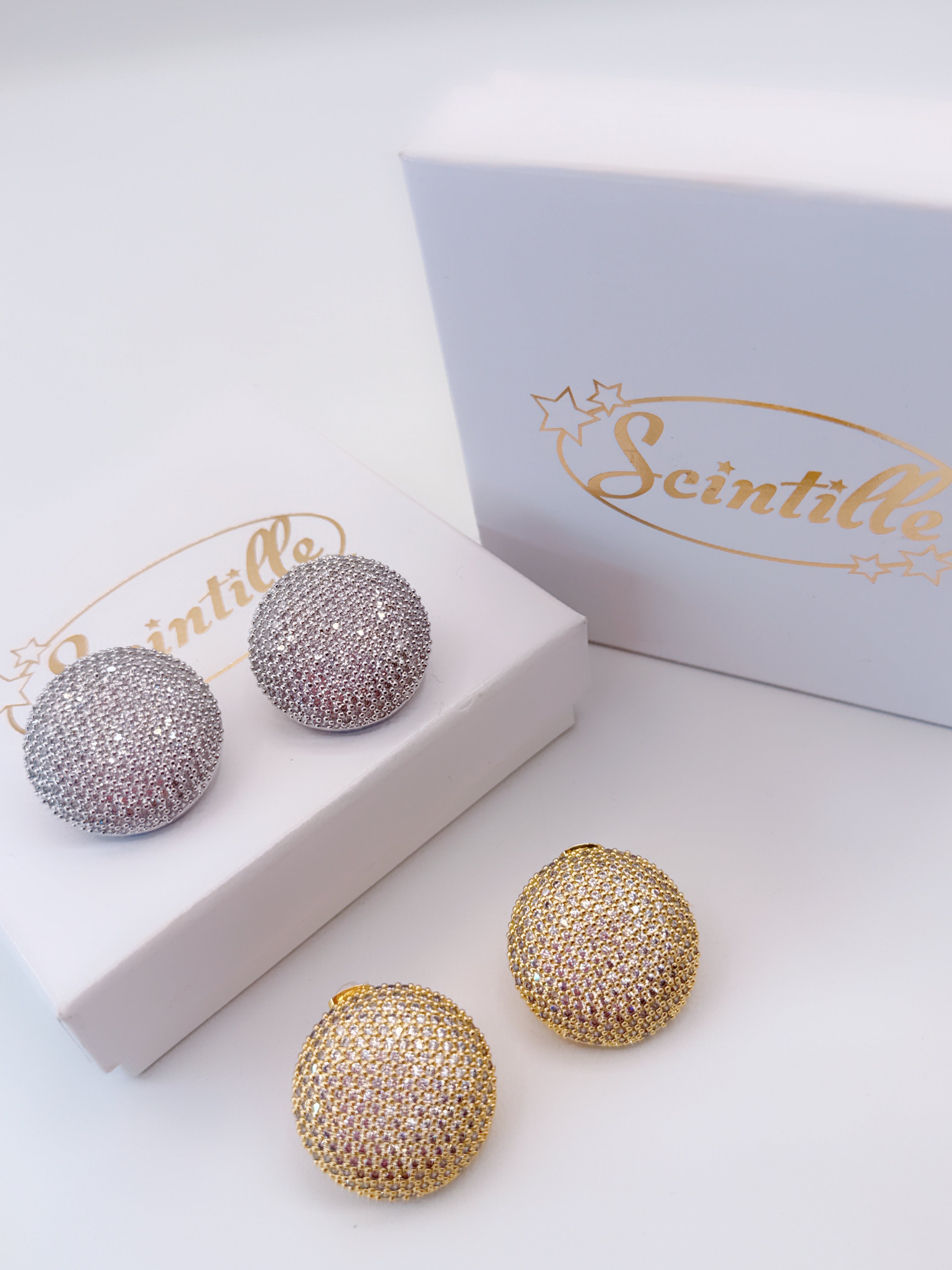 Orecchini Bottone Lusso