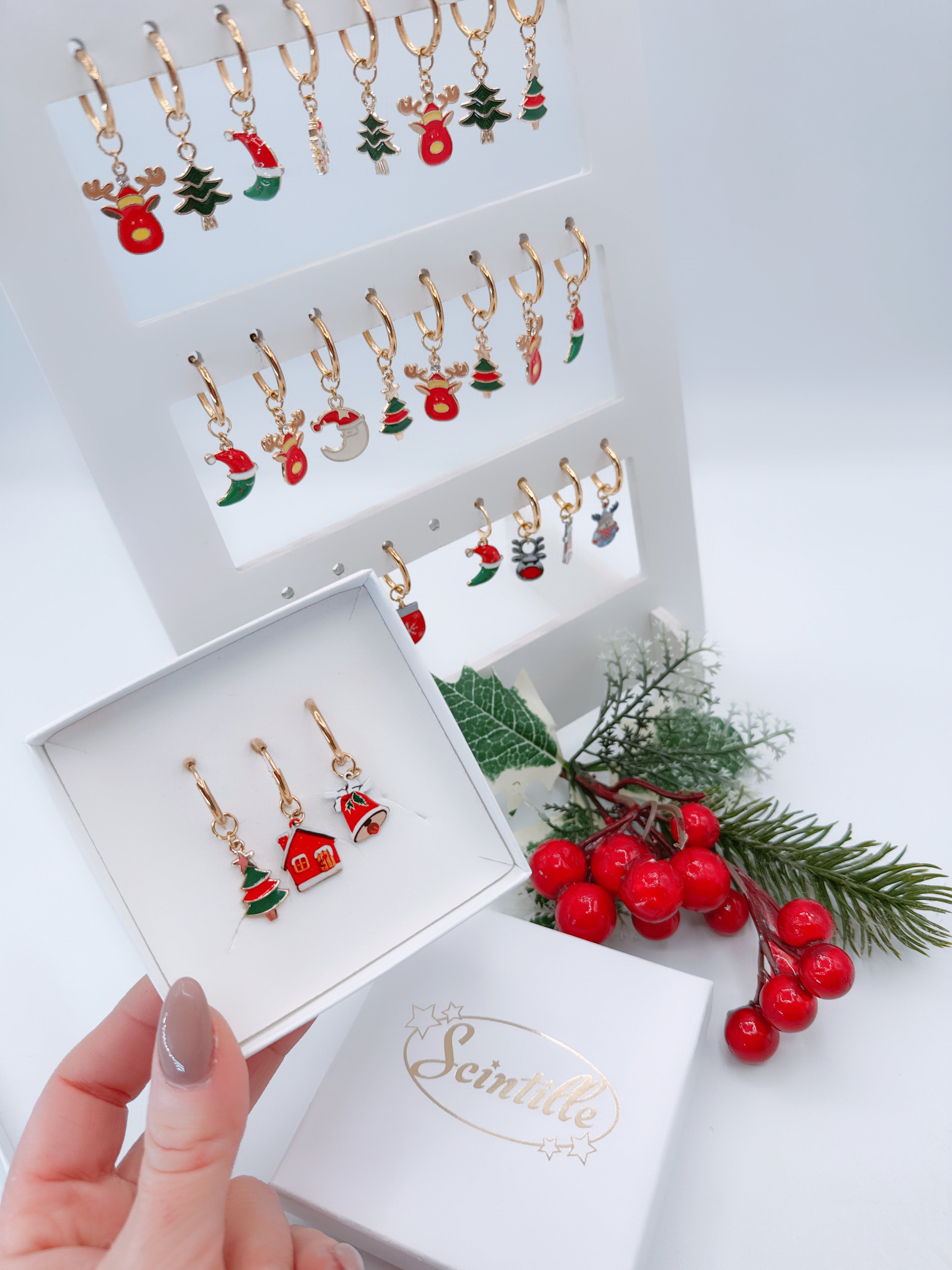 Orecchino Mono Christmas