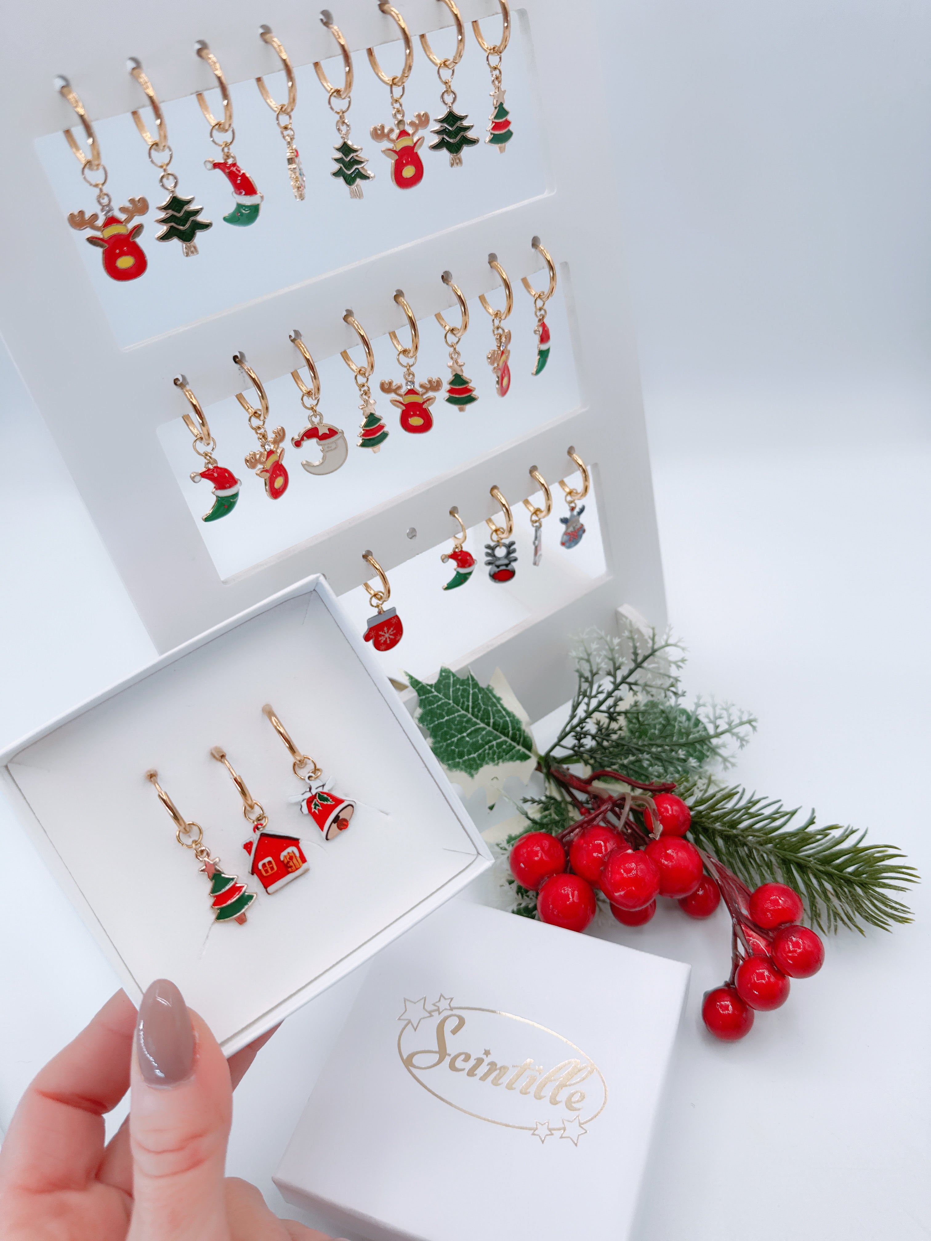 Orecchino Mono Christmas