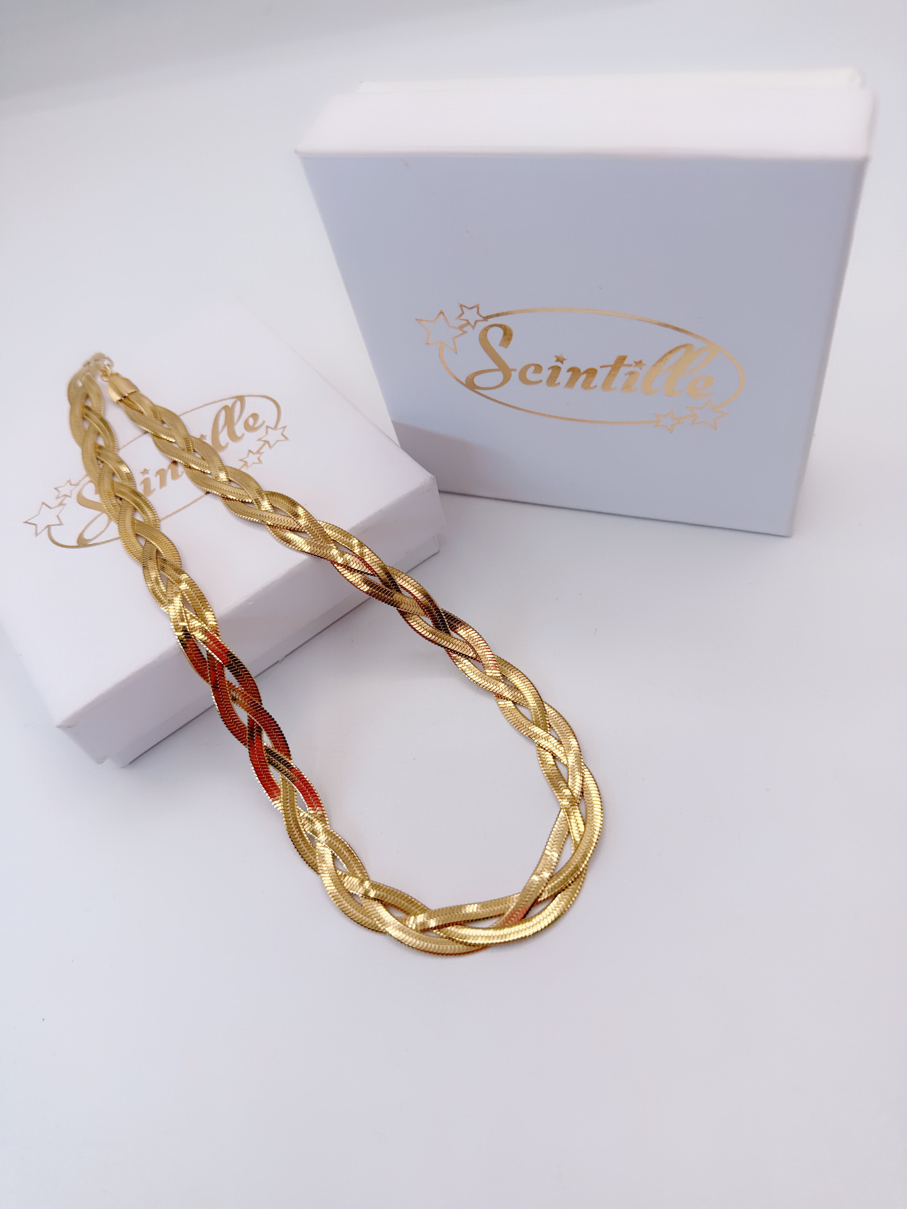 Collana Snake Intreccio