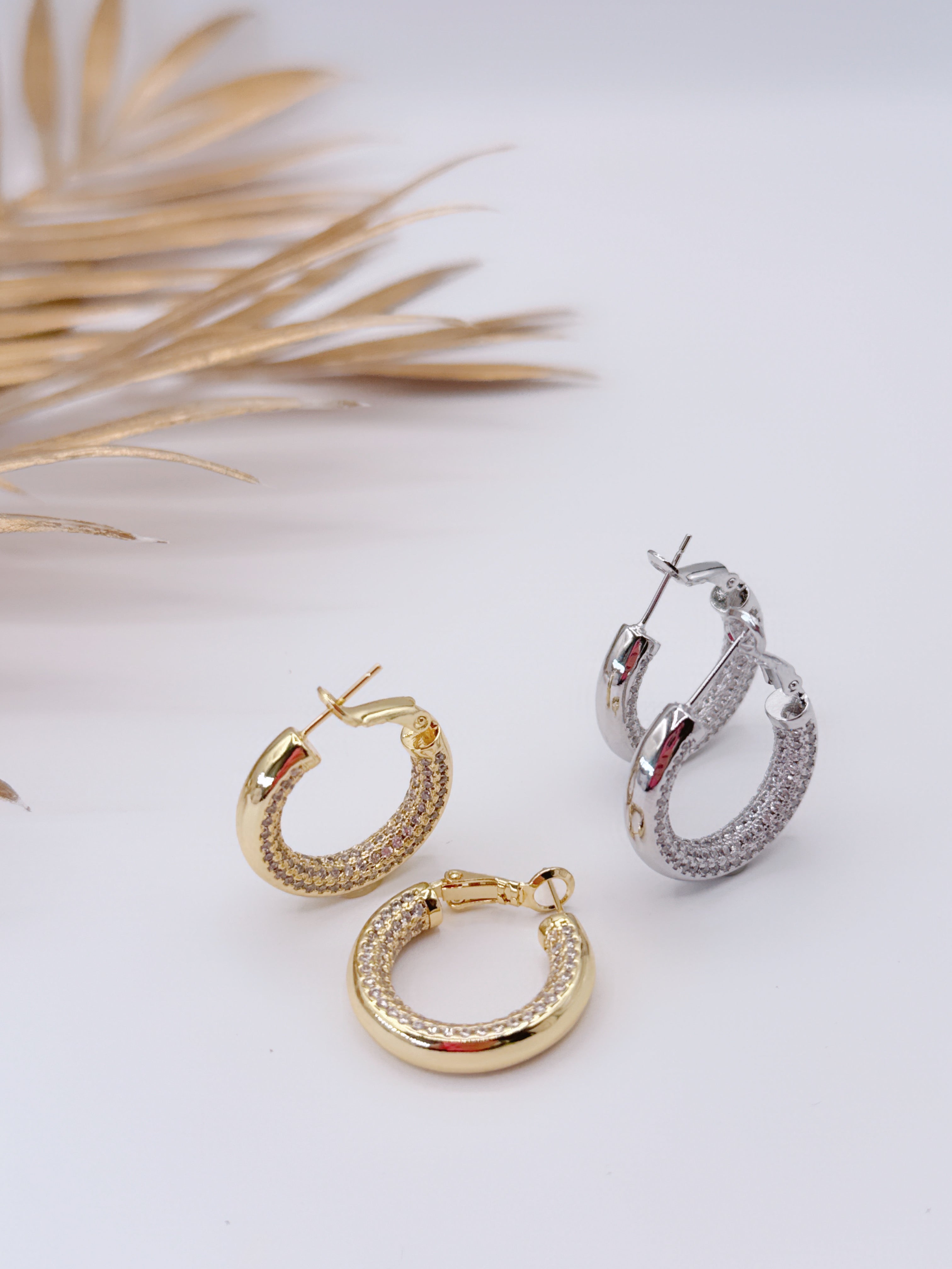 Orecchini Cerchio Lusso 2,5 cm