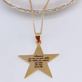 Collana Stella Personalizzata