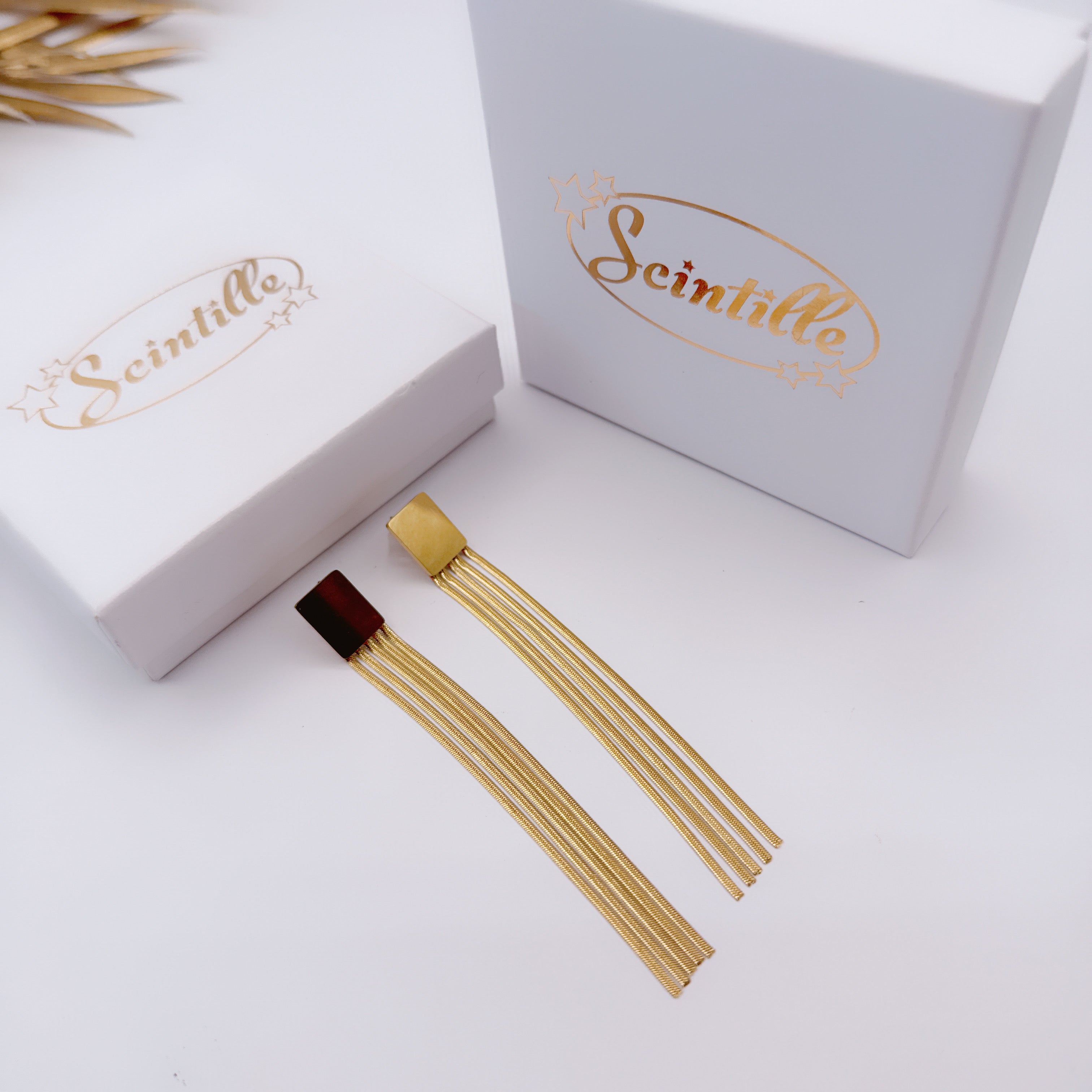 Orecchini Multifili Gold