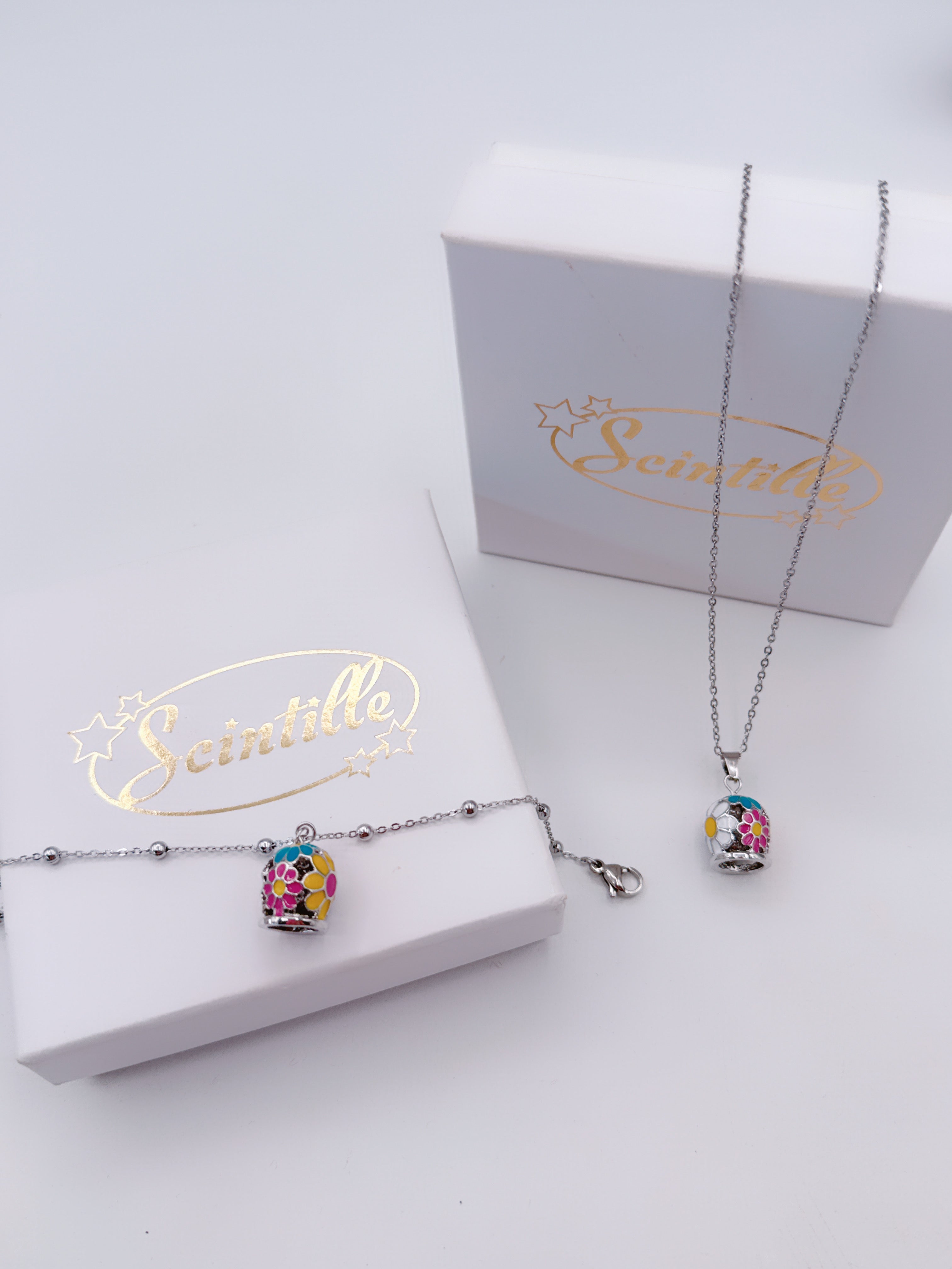 Collana & Bracciale Campanellina