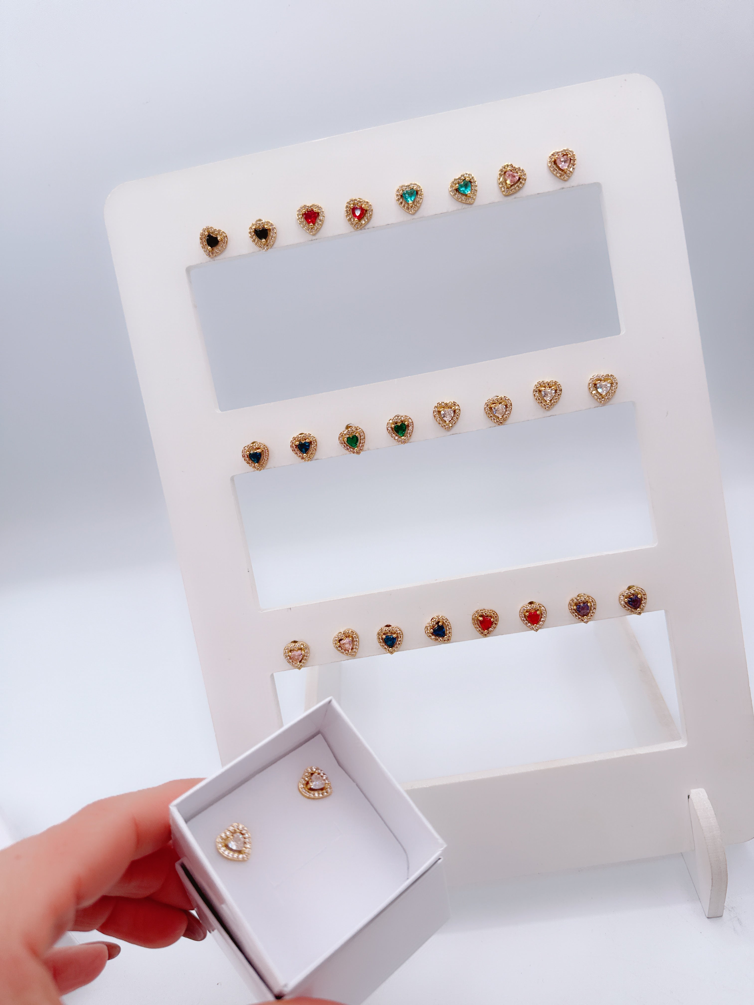 Orecchini Cuoricino Lusso Gold