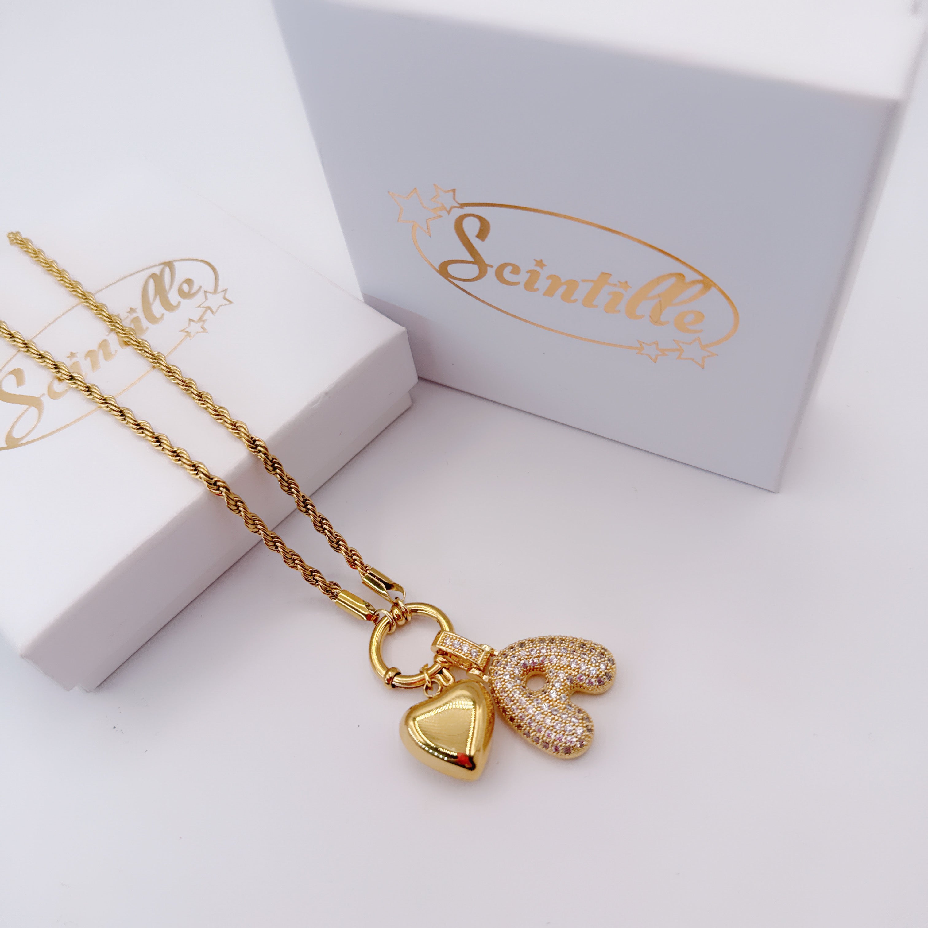 Collana Heart BUBBLE Gold