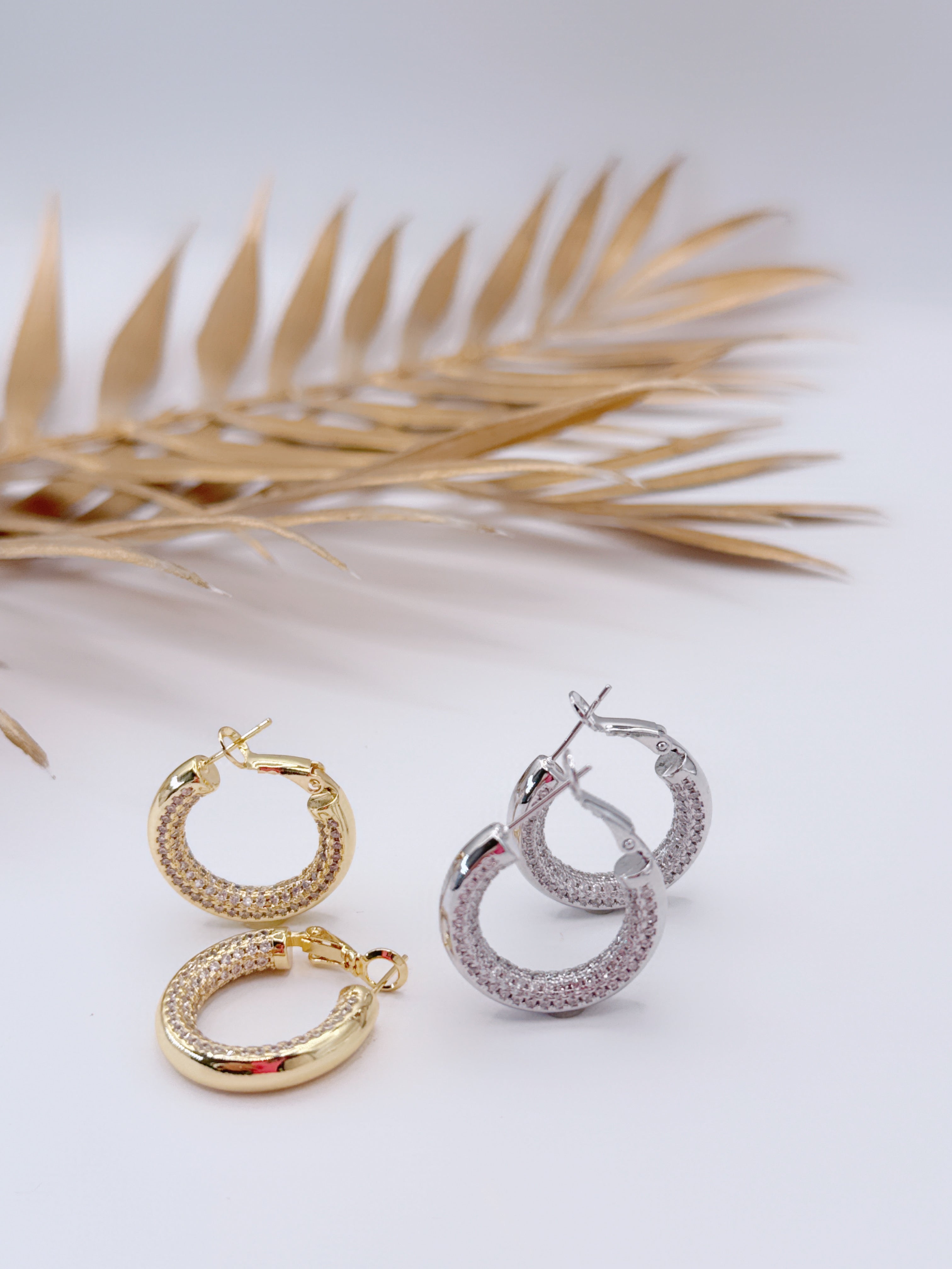 Orecchini Cerchio Lusso 2,5 cm