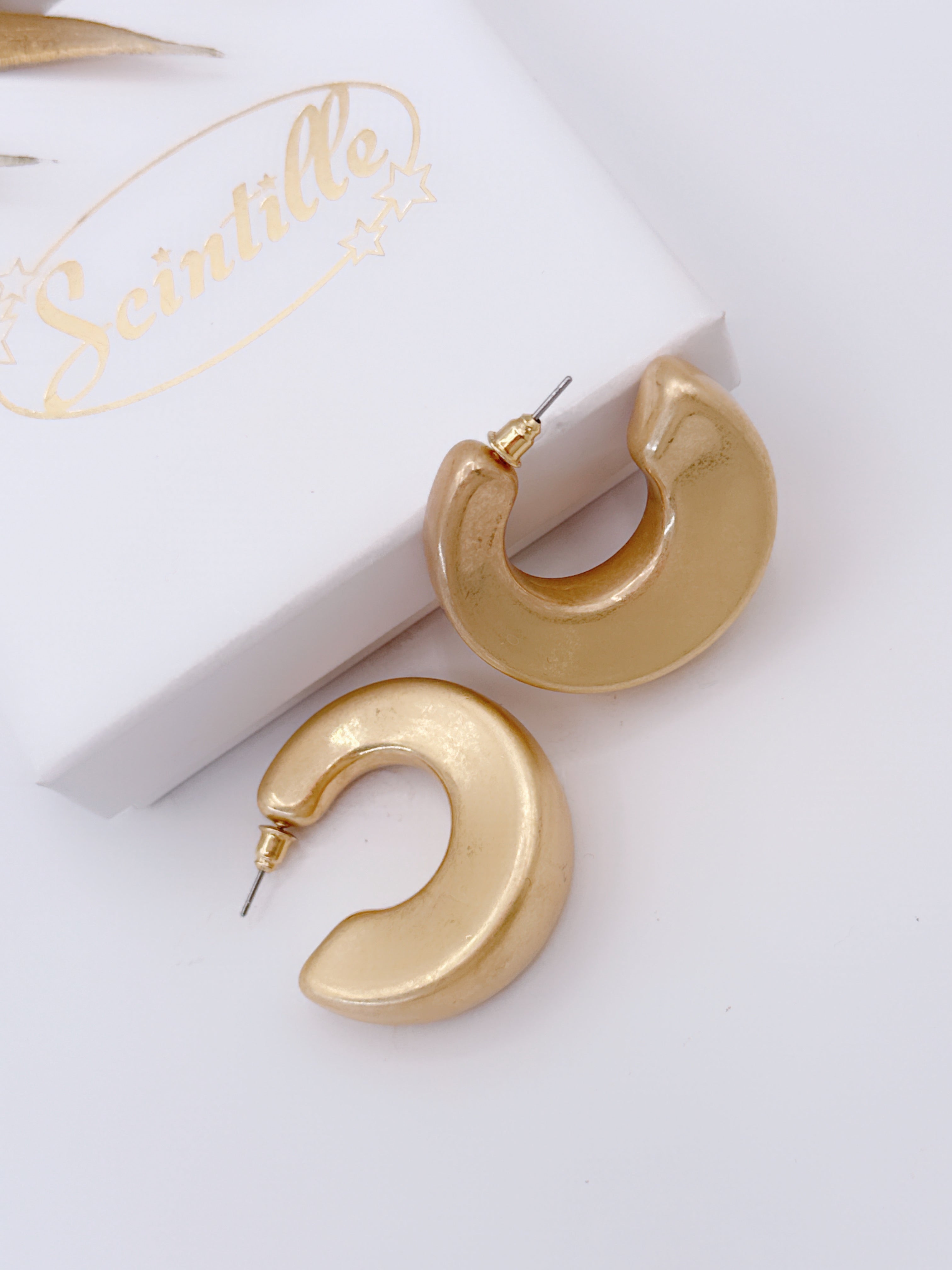 Orecchini Cerchio Satin