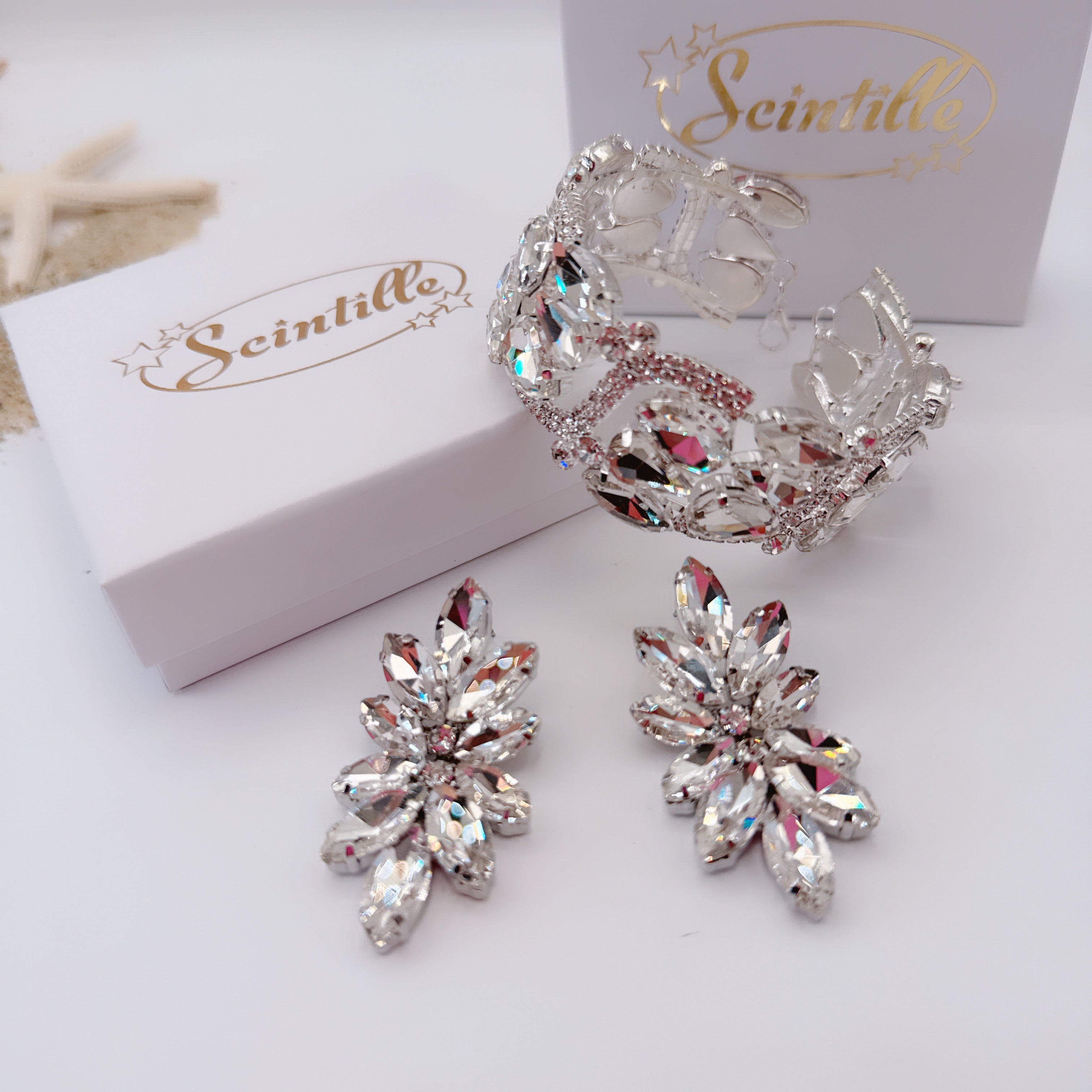 Orecchini Luxury White