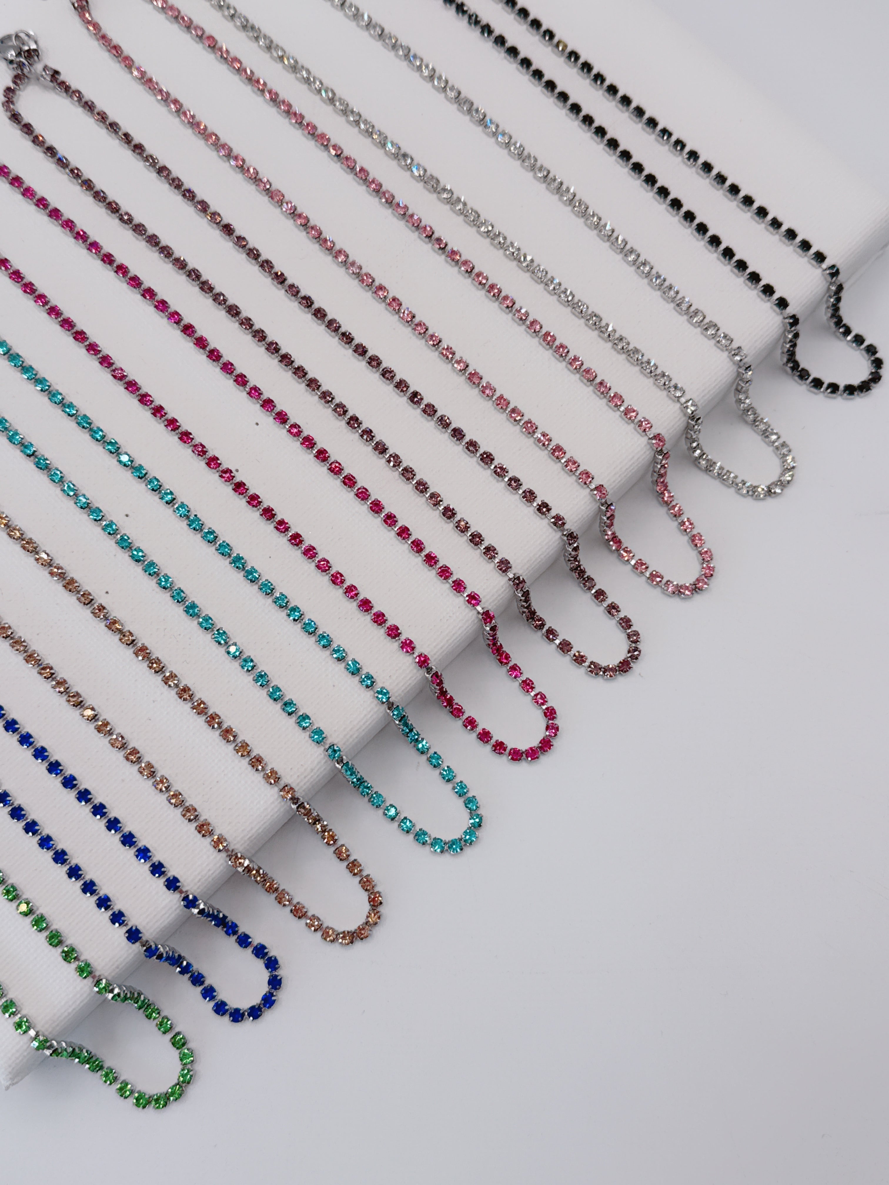 Collana Zirconi Colors