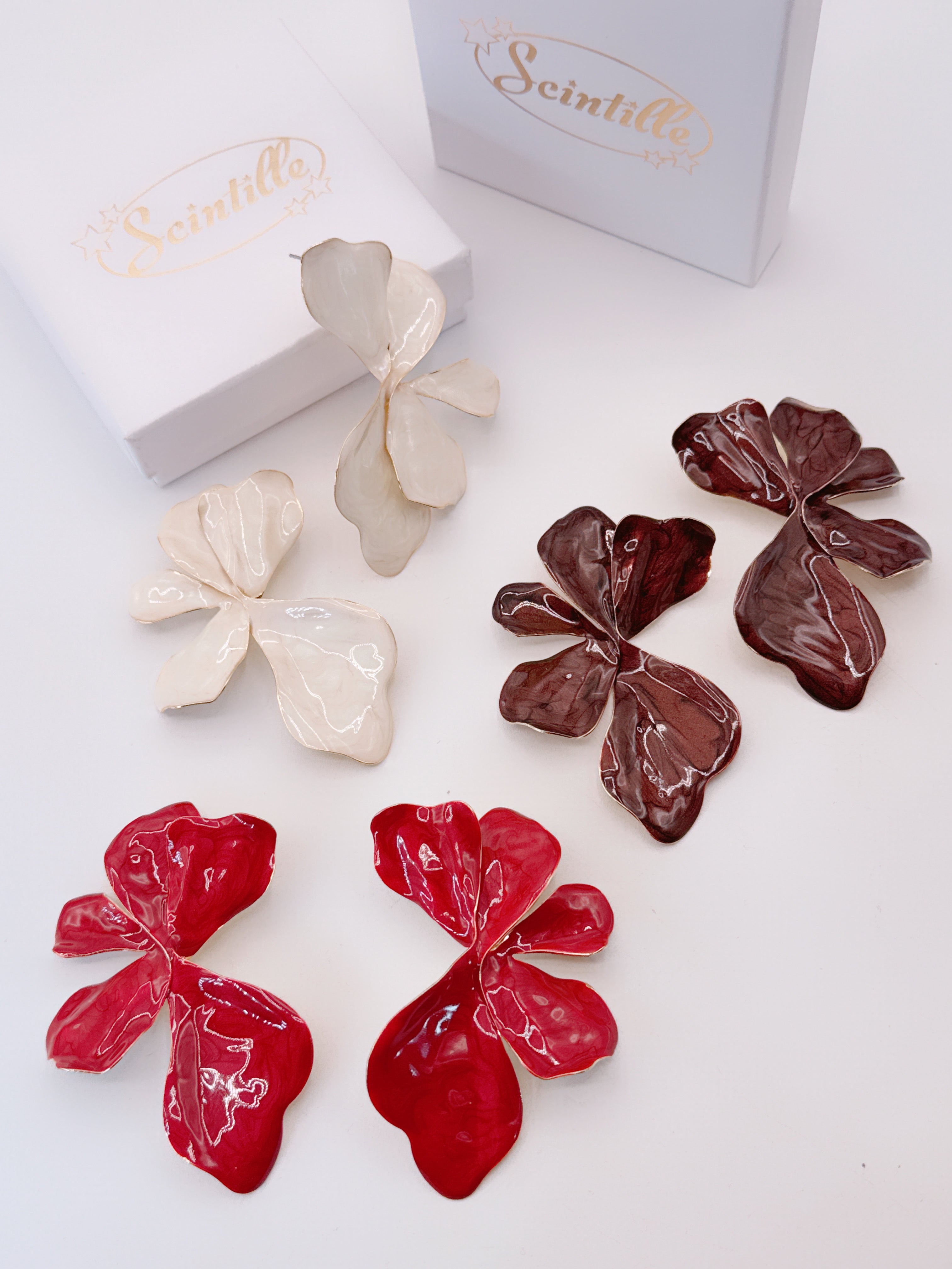 Orecchini Fler Smaltati