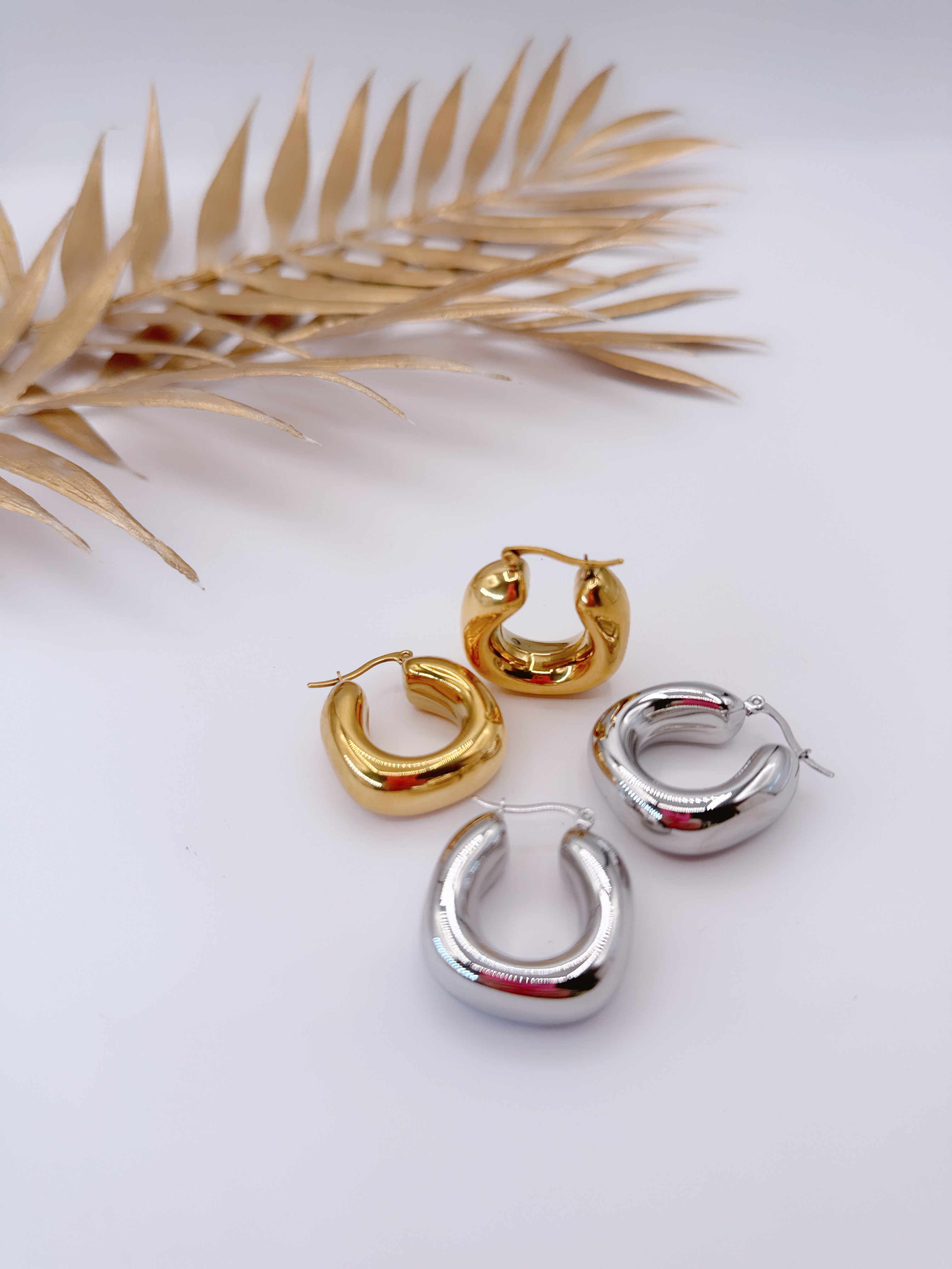 Orecchini Quadrato Big