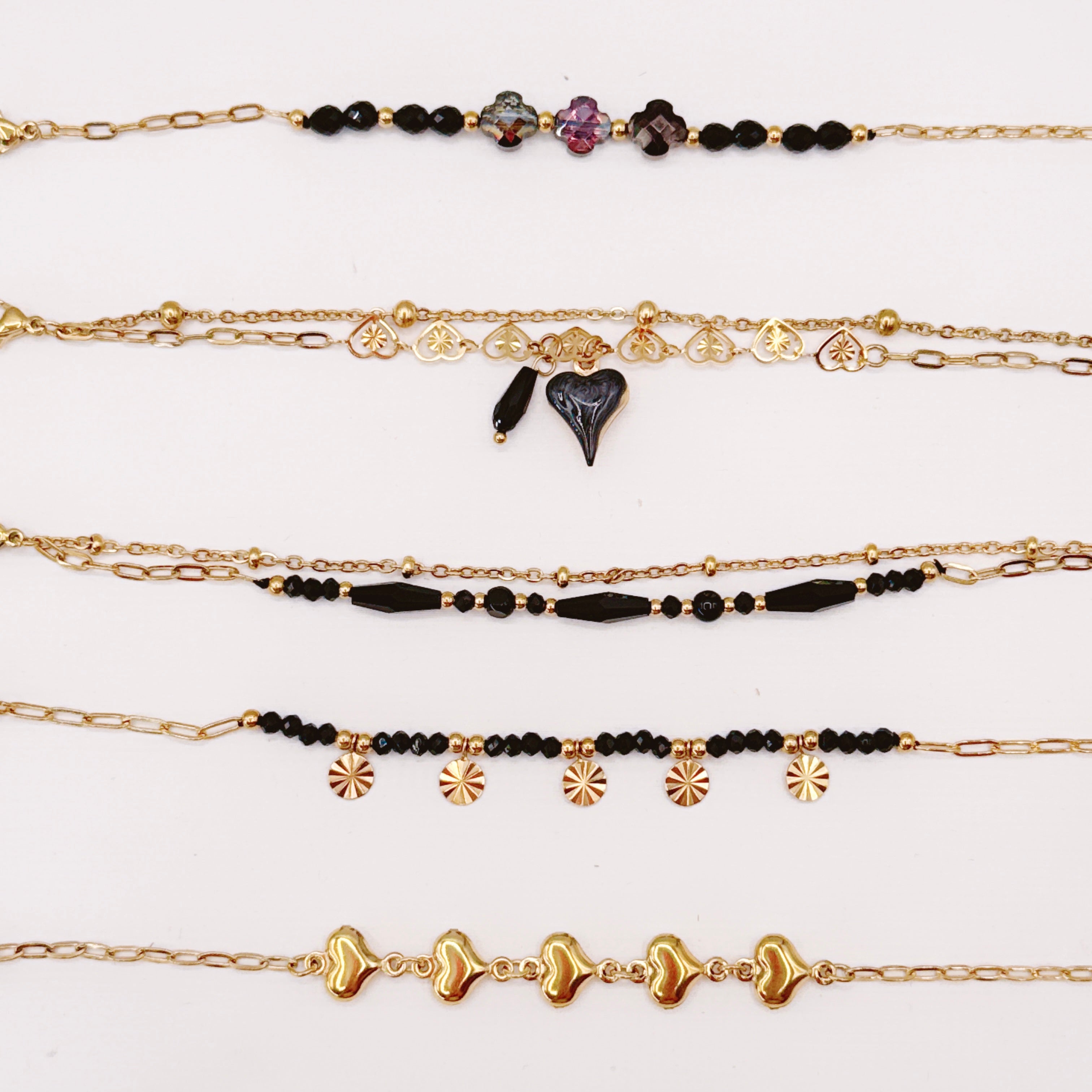 Bracciali Jewels Black Steel