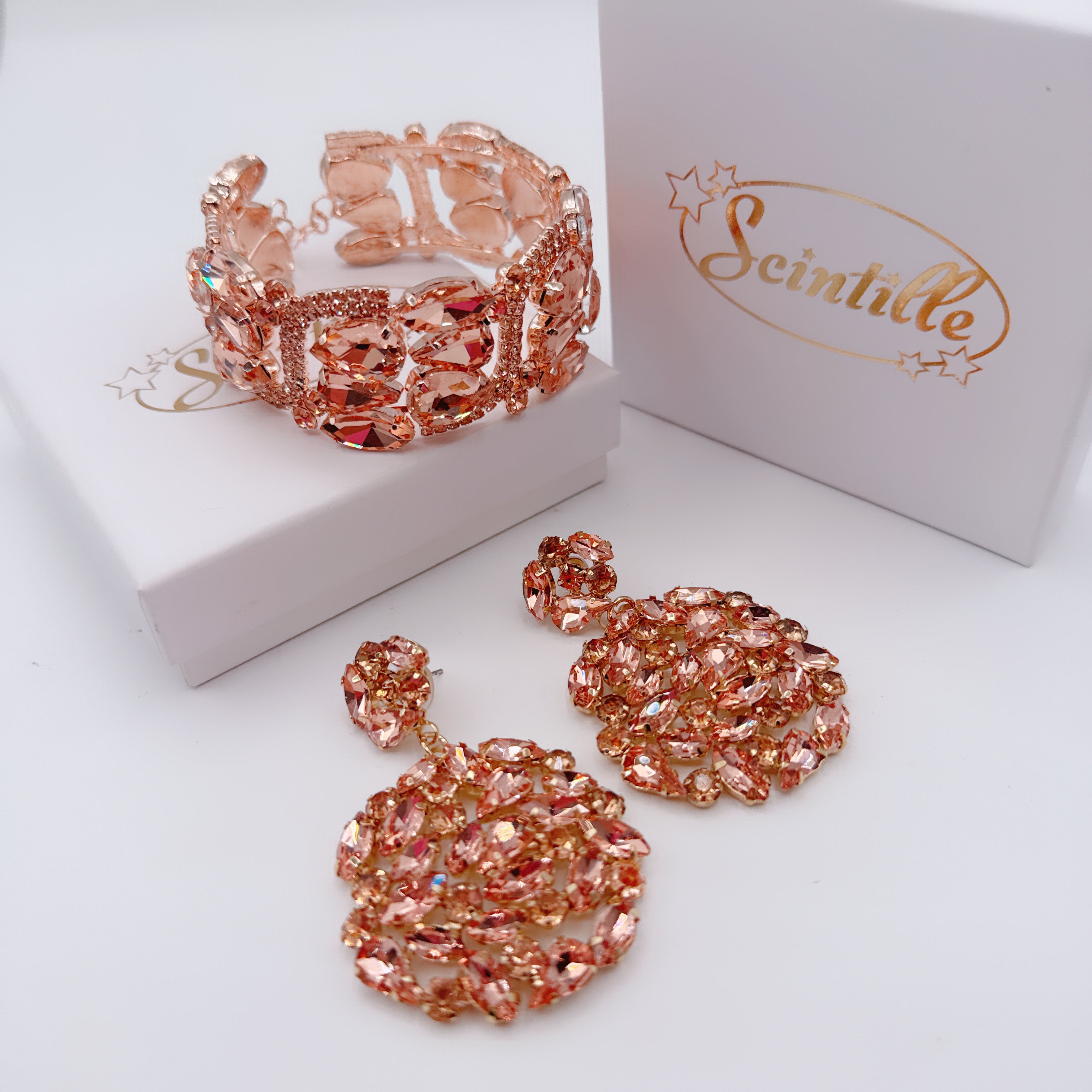 Orecchini Luxury Cipria