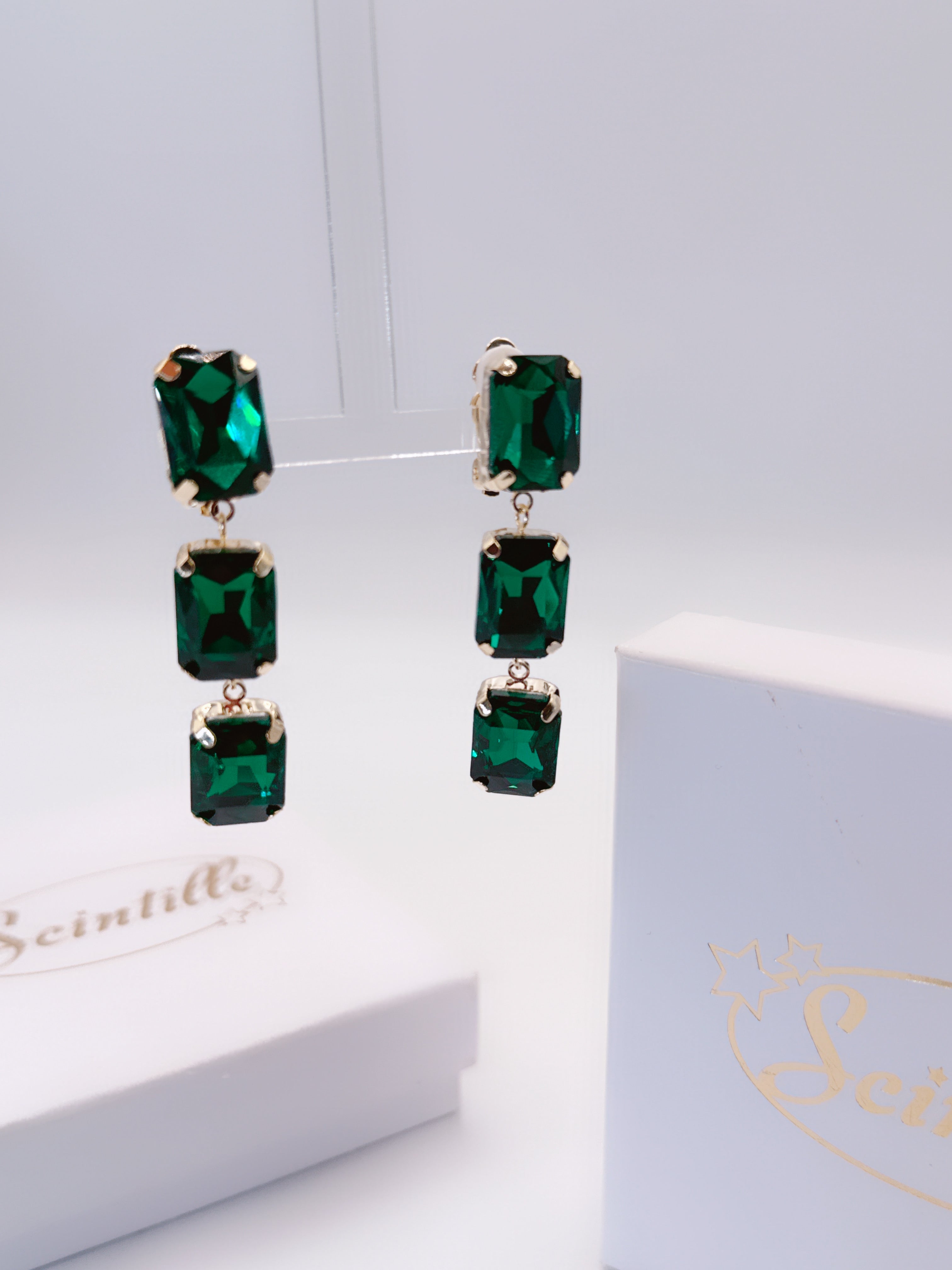 Orecchini Smeraldo