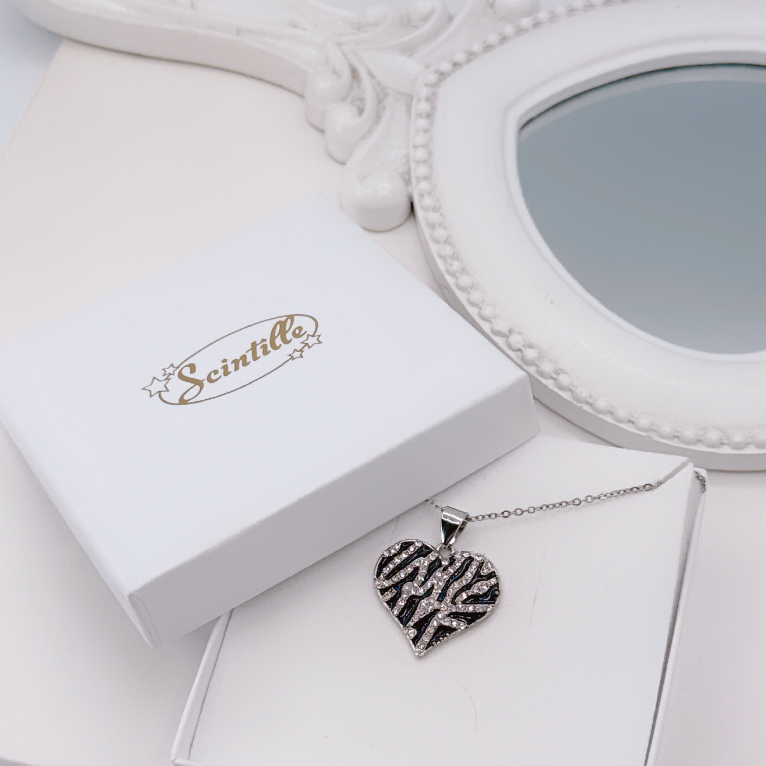 Collana Cuore Black Lusso.