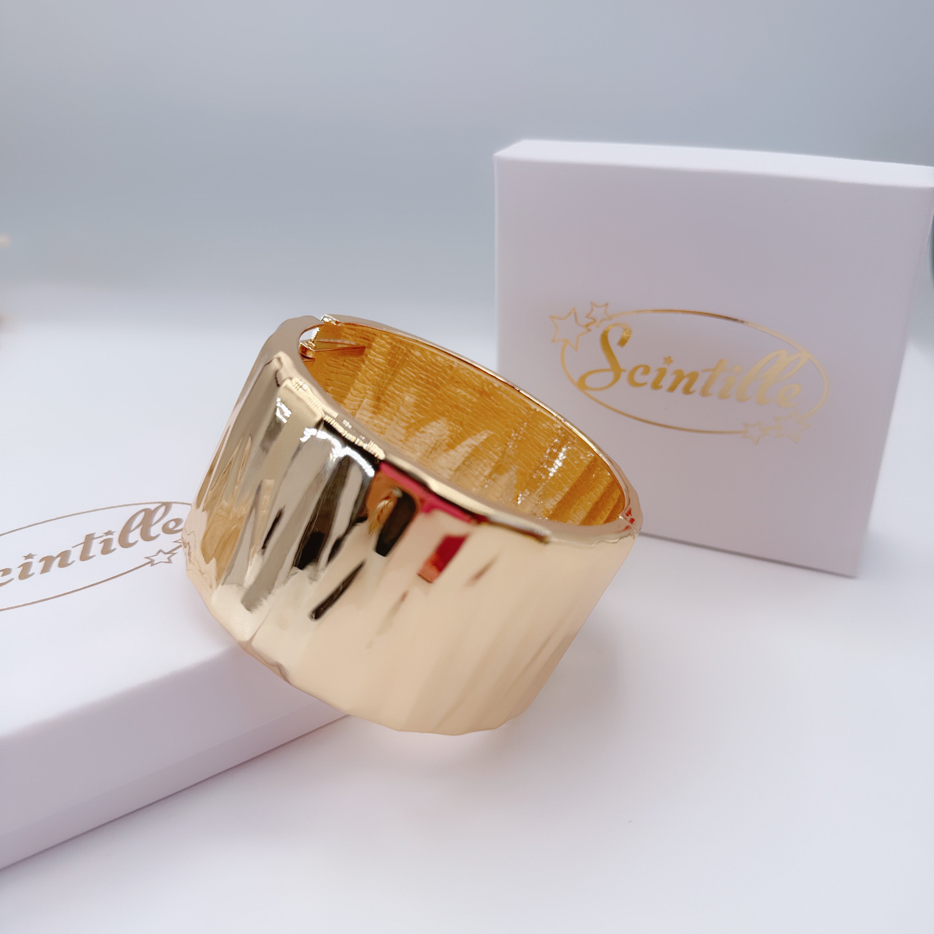 Bracciale Rigido Drappeggio