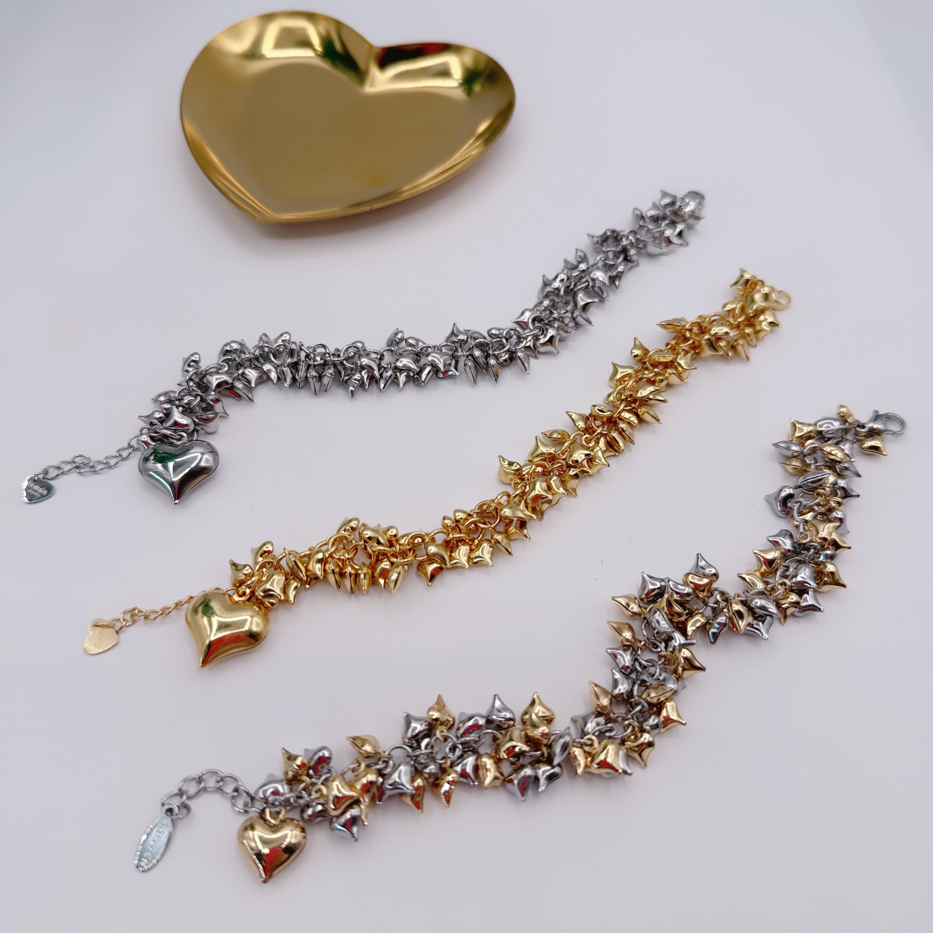 Bracciale Sonaglio Cuoricini