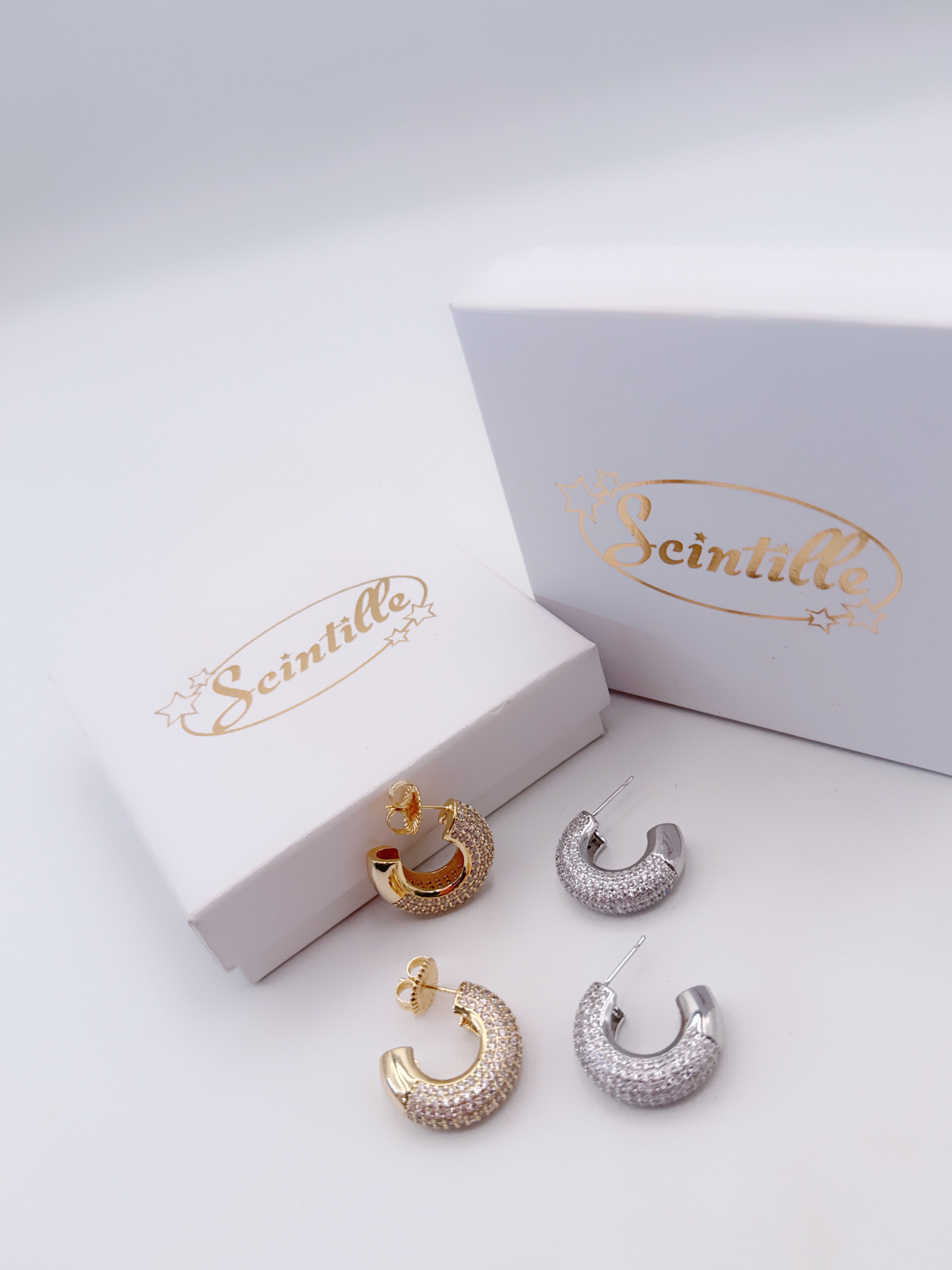 Orecchini Cerchio Lusso