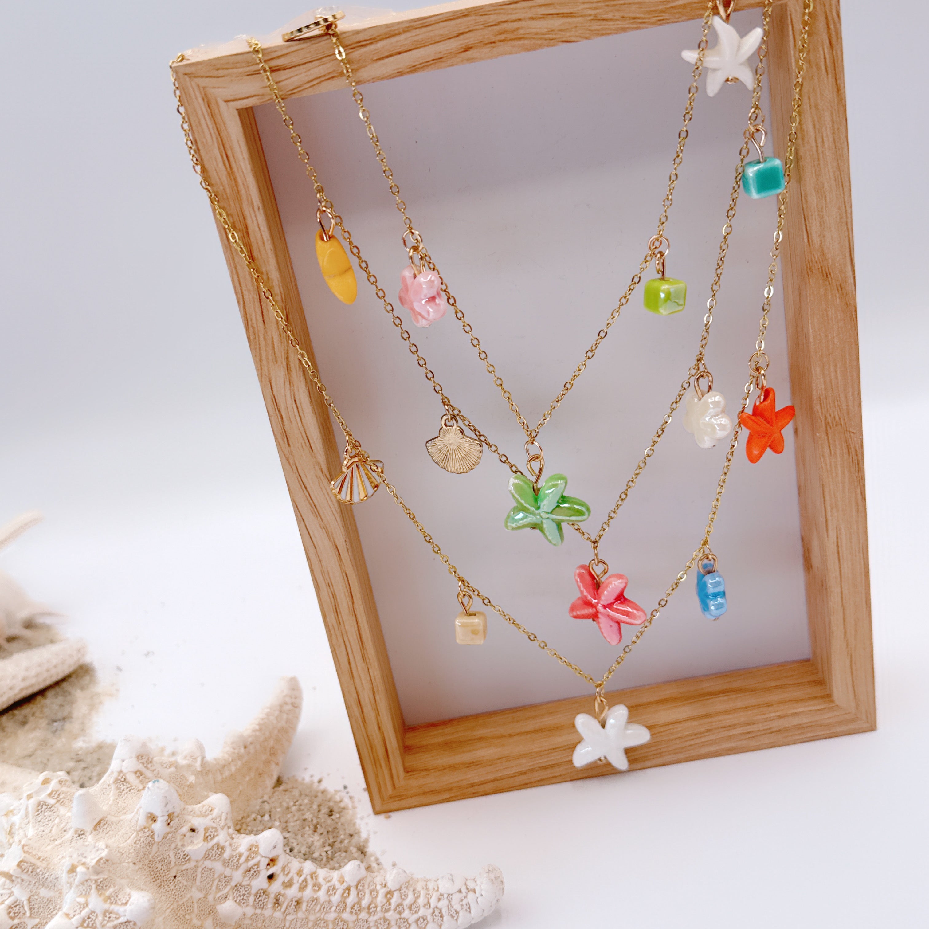 Collana Stelle Marine Colors